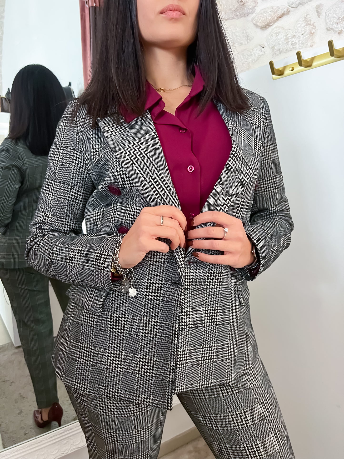 Giacca pied de poule