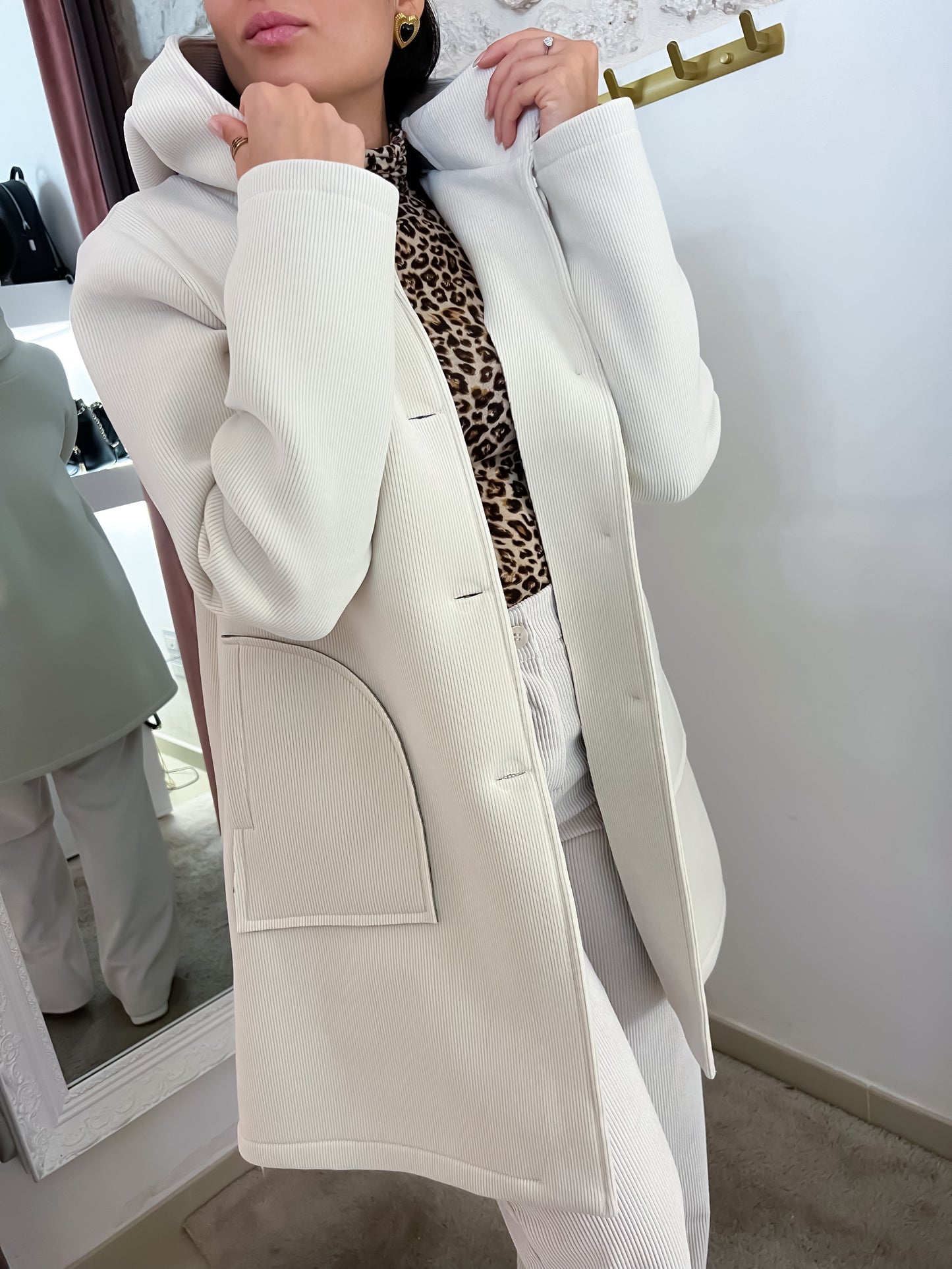 Cappotto velluto