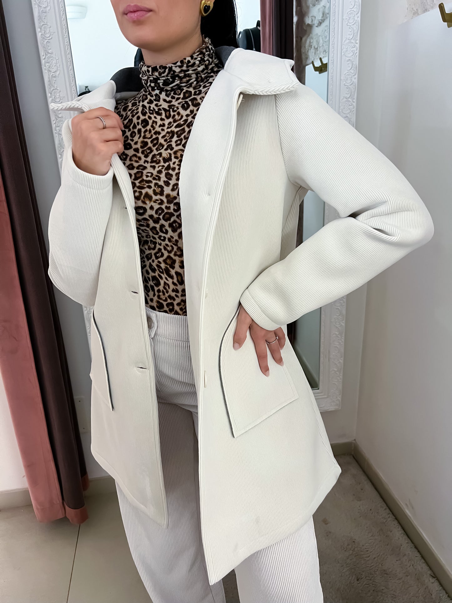 Cappotto velluto