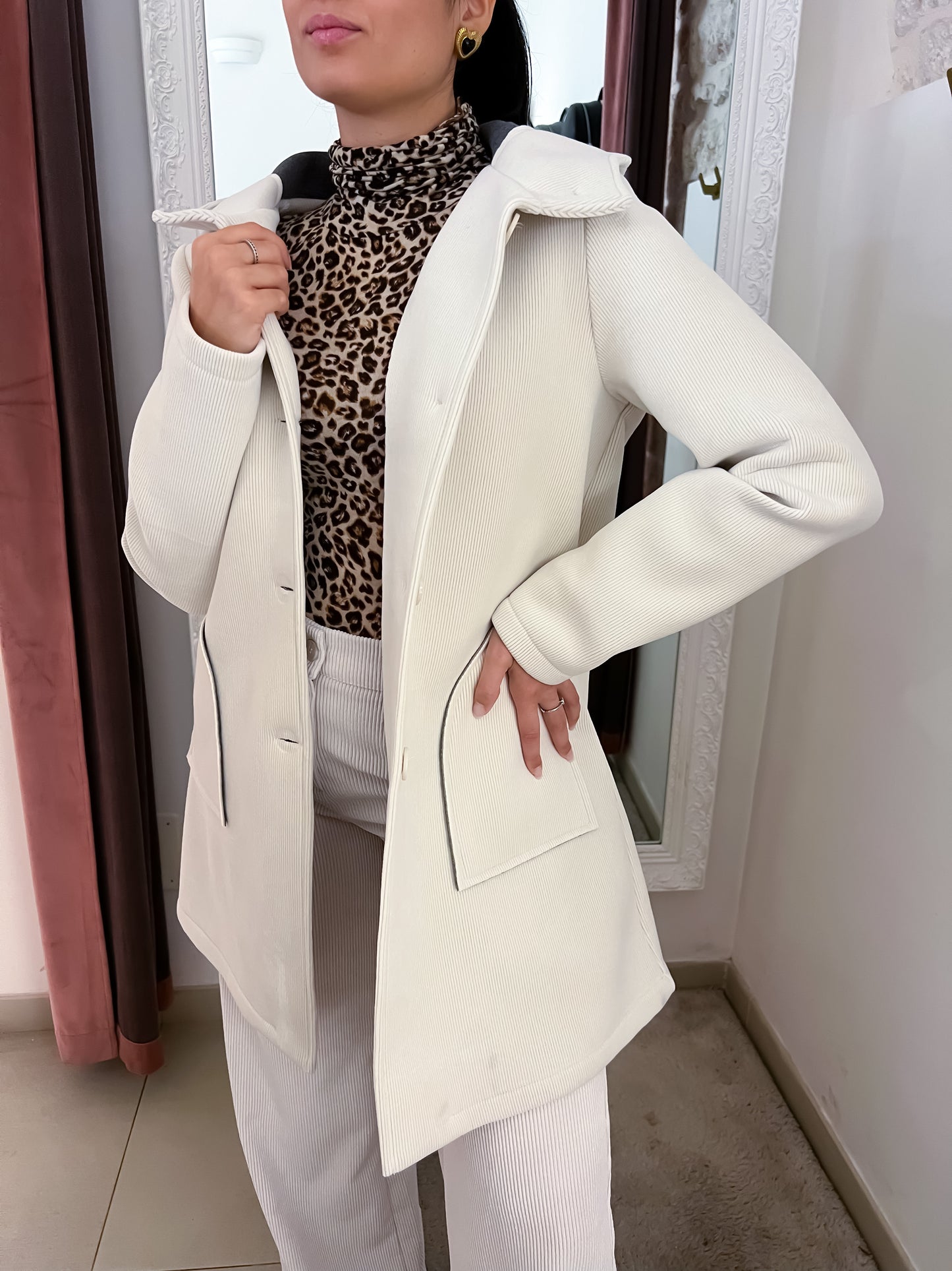 Cappotto velluto
