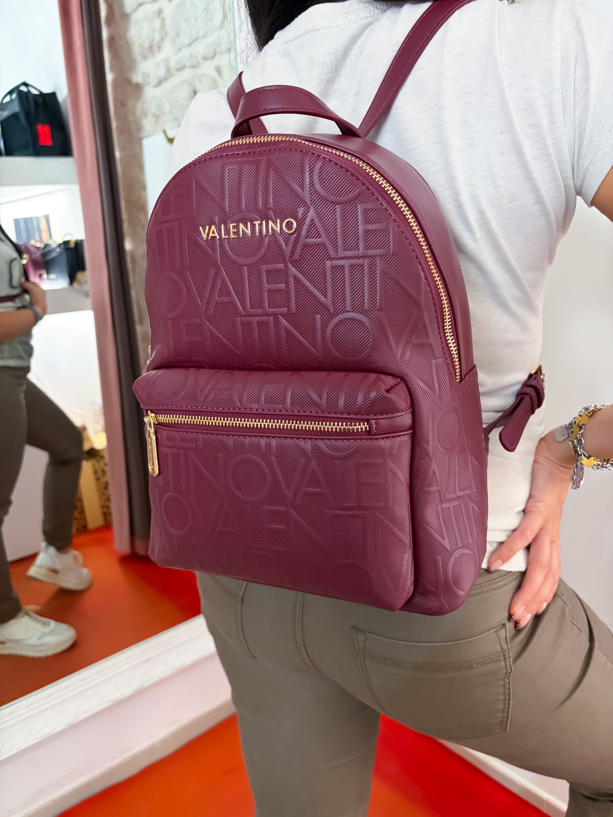 Zaino logo VALENTINO