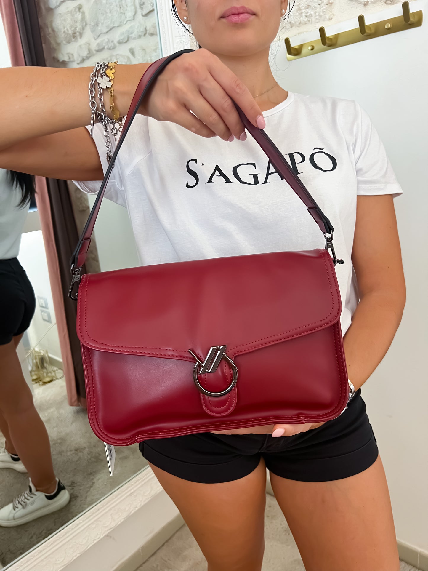 Borsetta Bordeaux