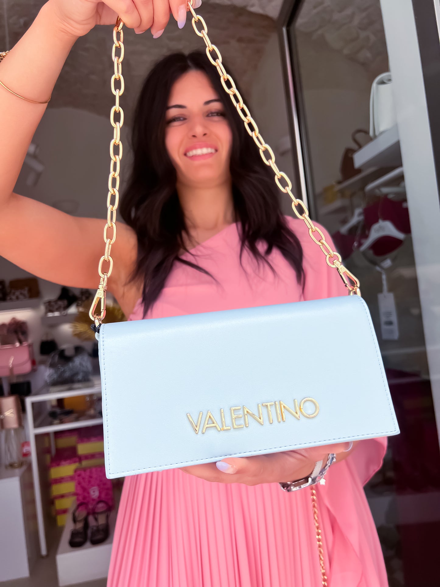 Borsetta logo Valentino