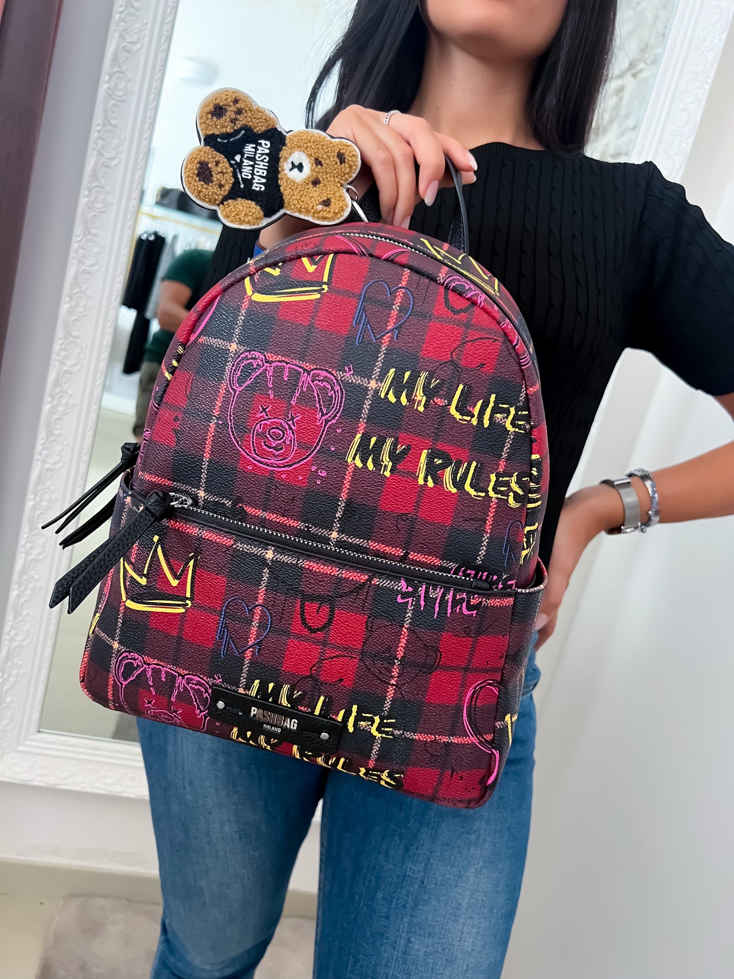 Zaino patchwork