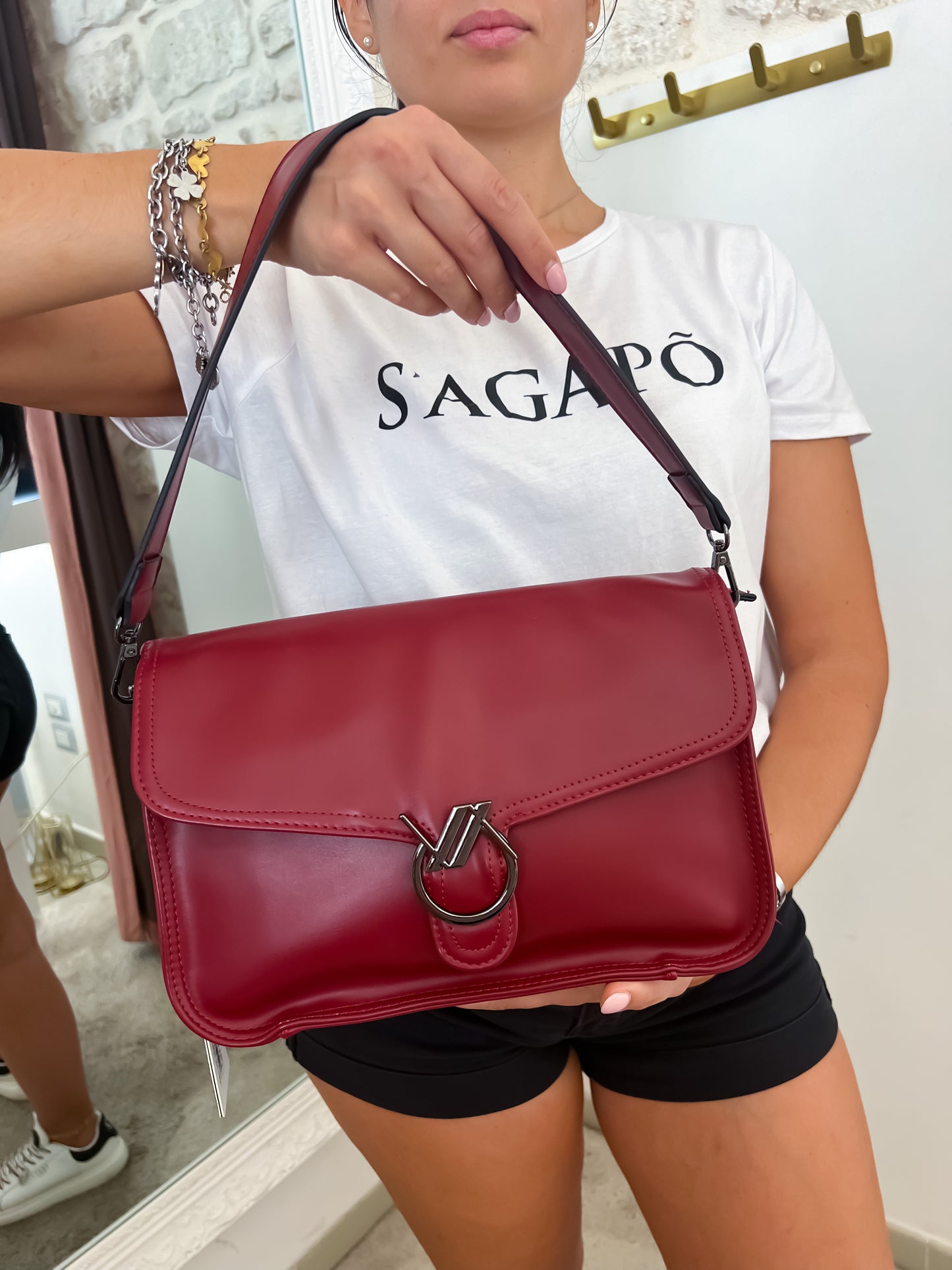 Borsetta Bordeaux