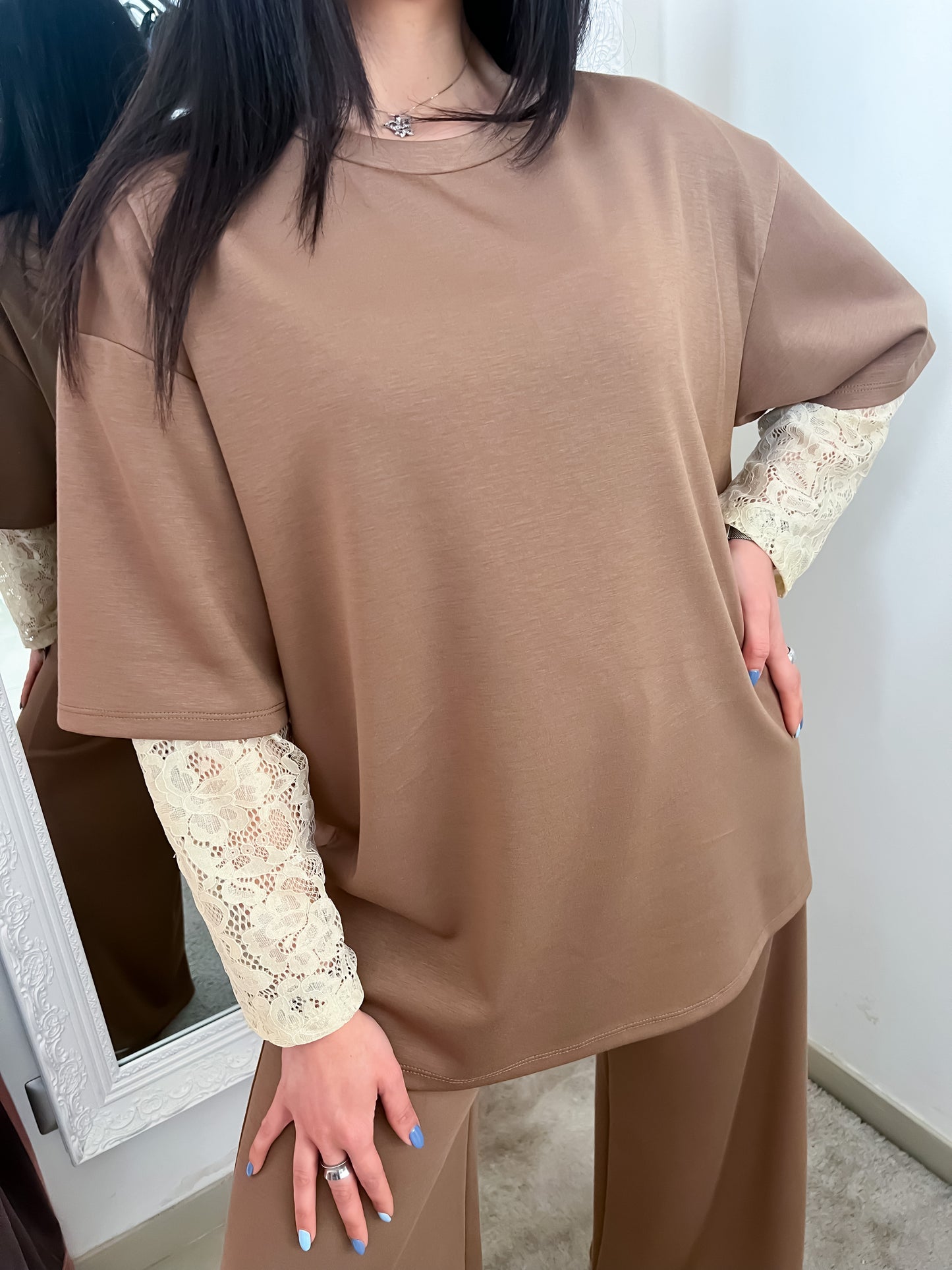 Maglia ricamo