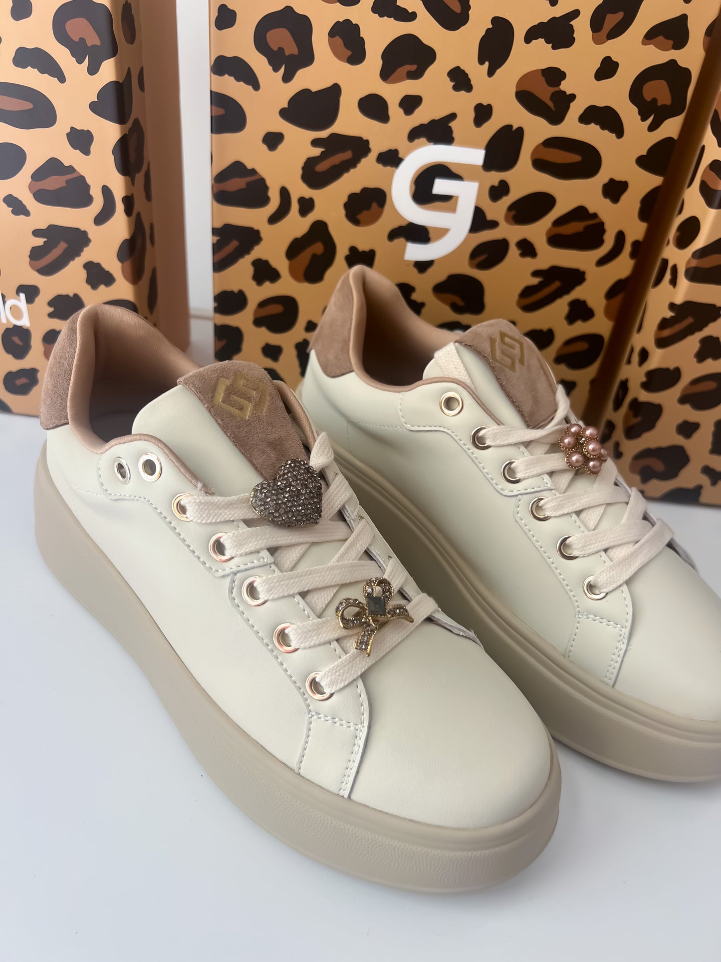 Sneakers Charm cuore