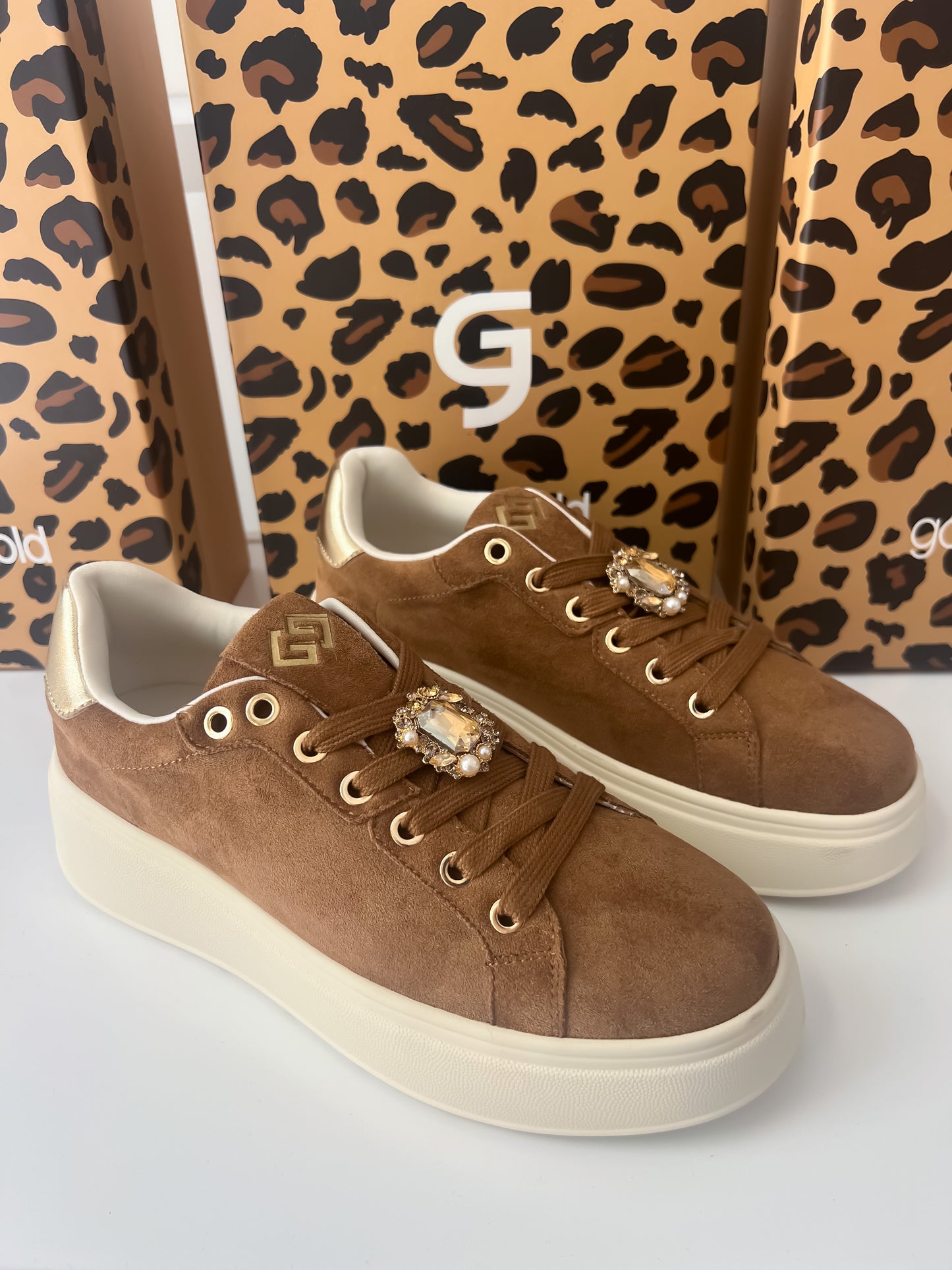 Sneakers camoscio