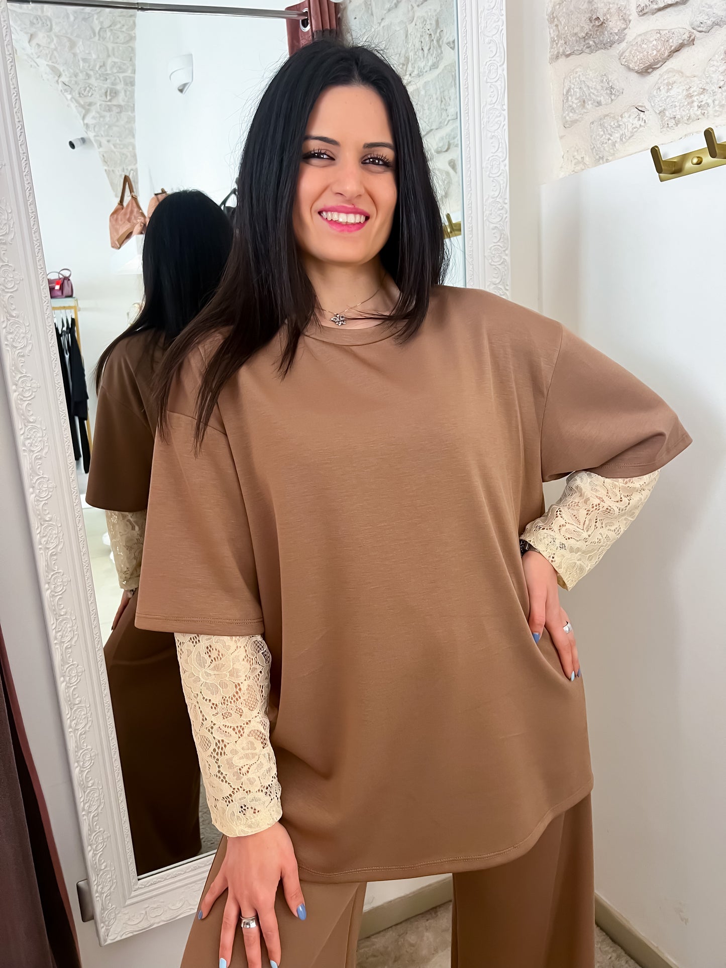 Maglia ricamo