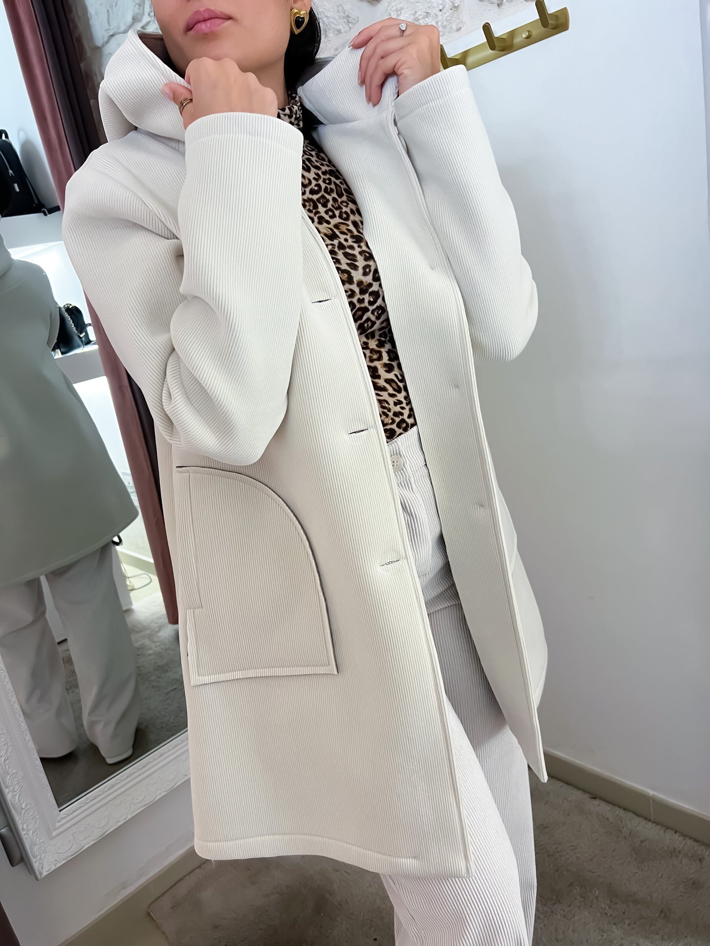 Cappotto velluto