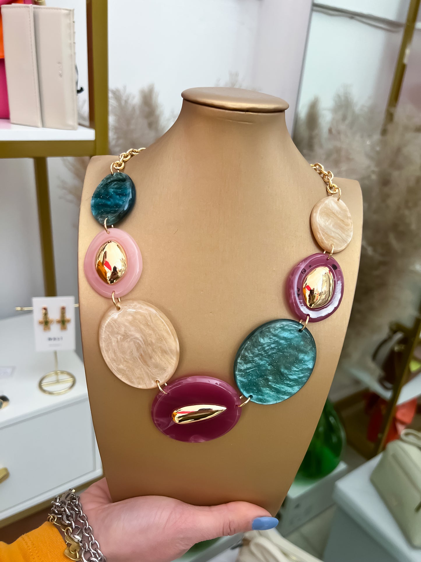 Collana in resina Nalì