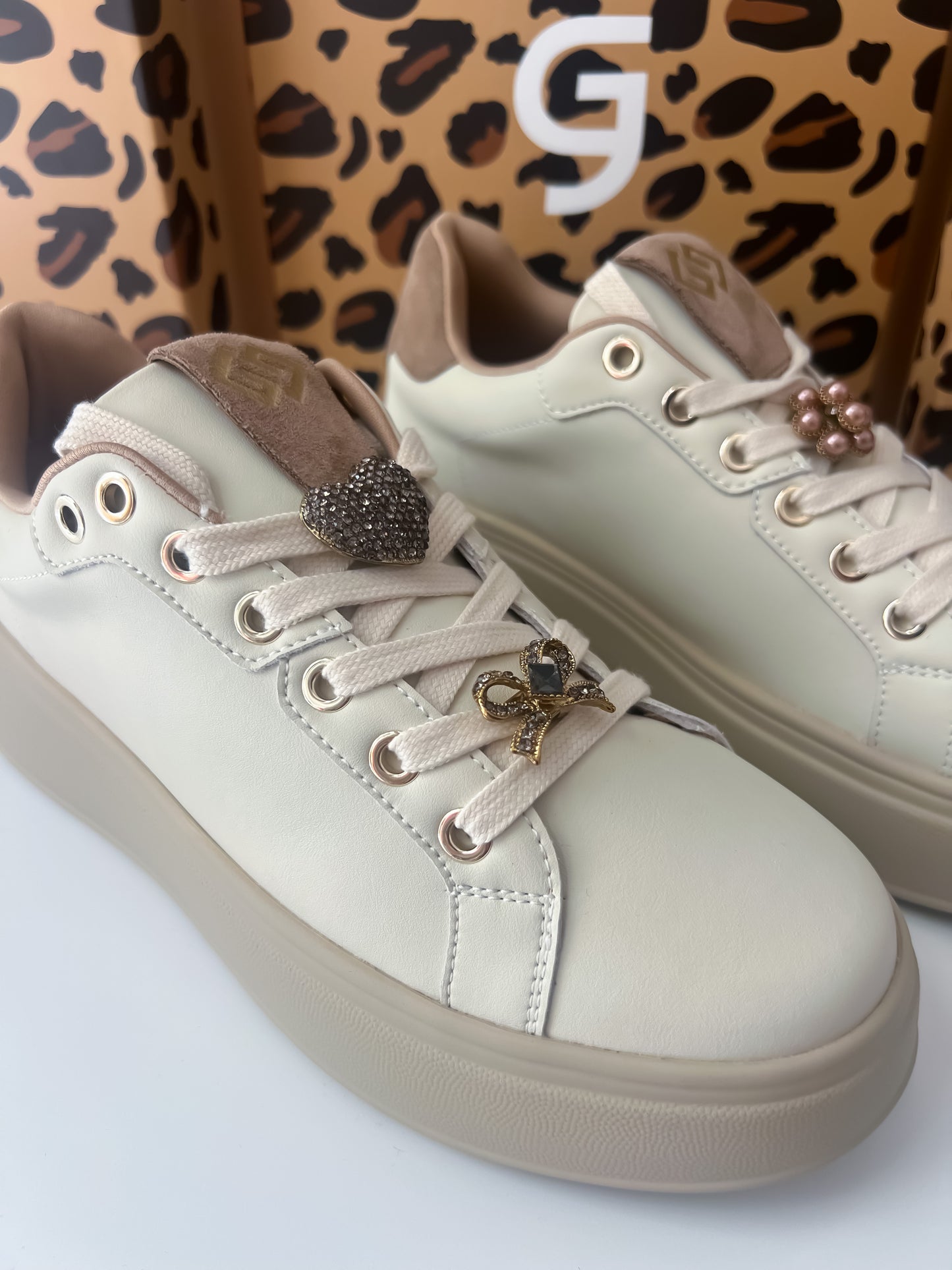 Sneakers Charm cuore