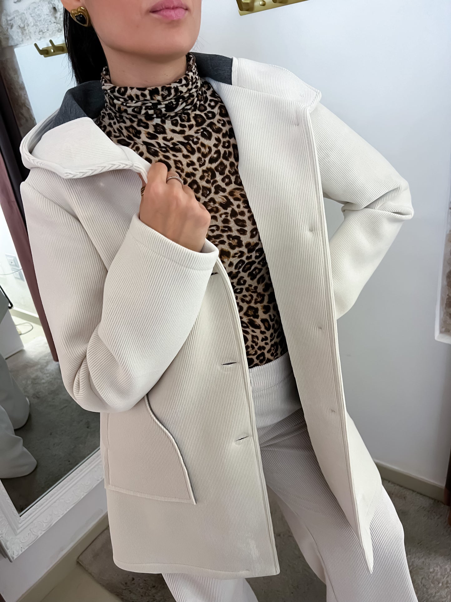 Cappotto velluto