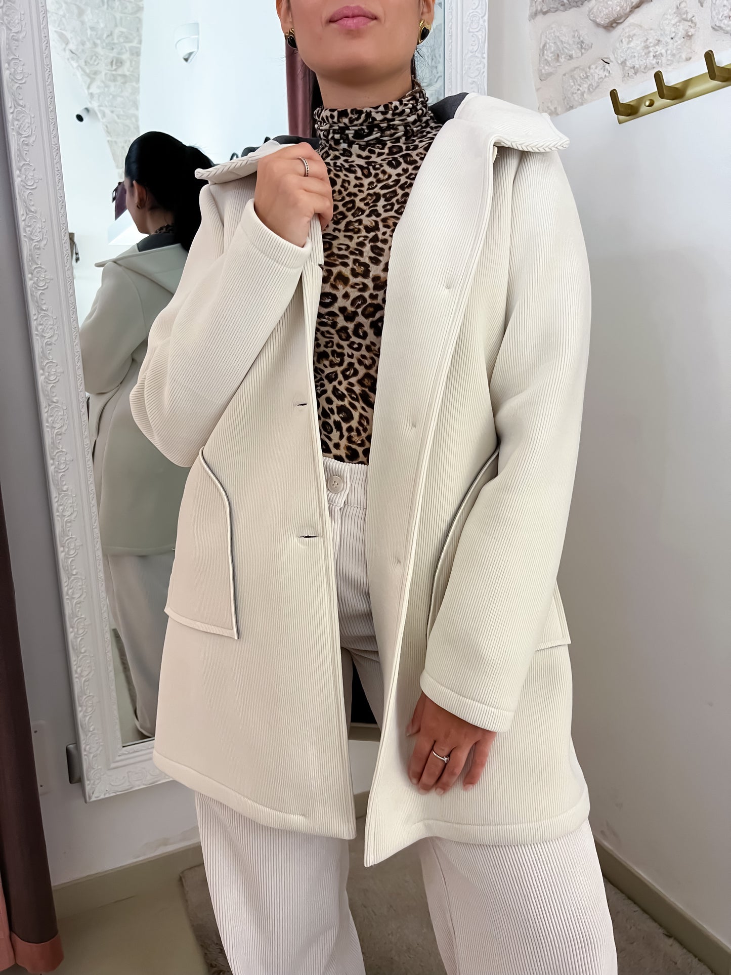 Cappotto velluto