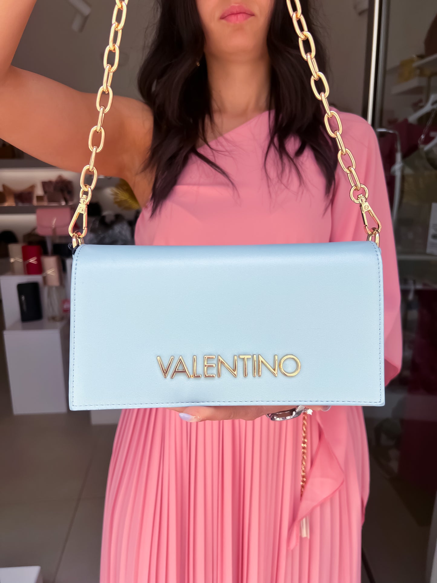 Borsetta logo Valentino