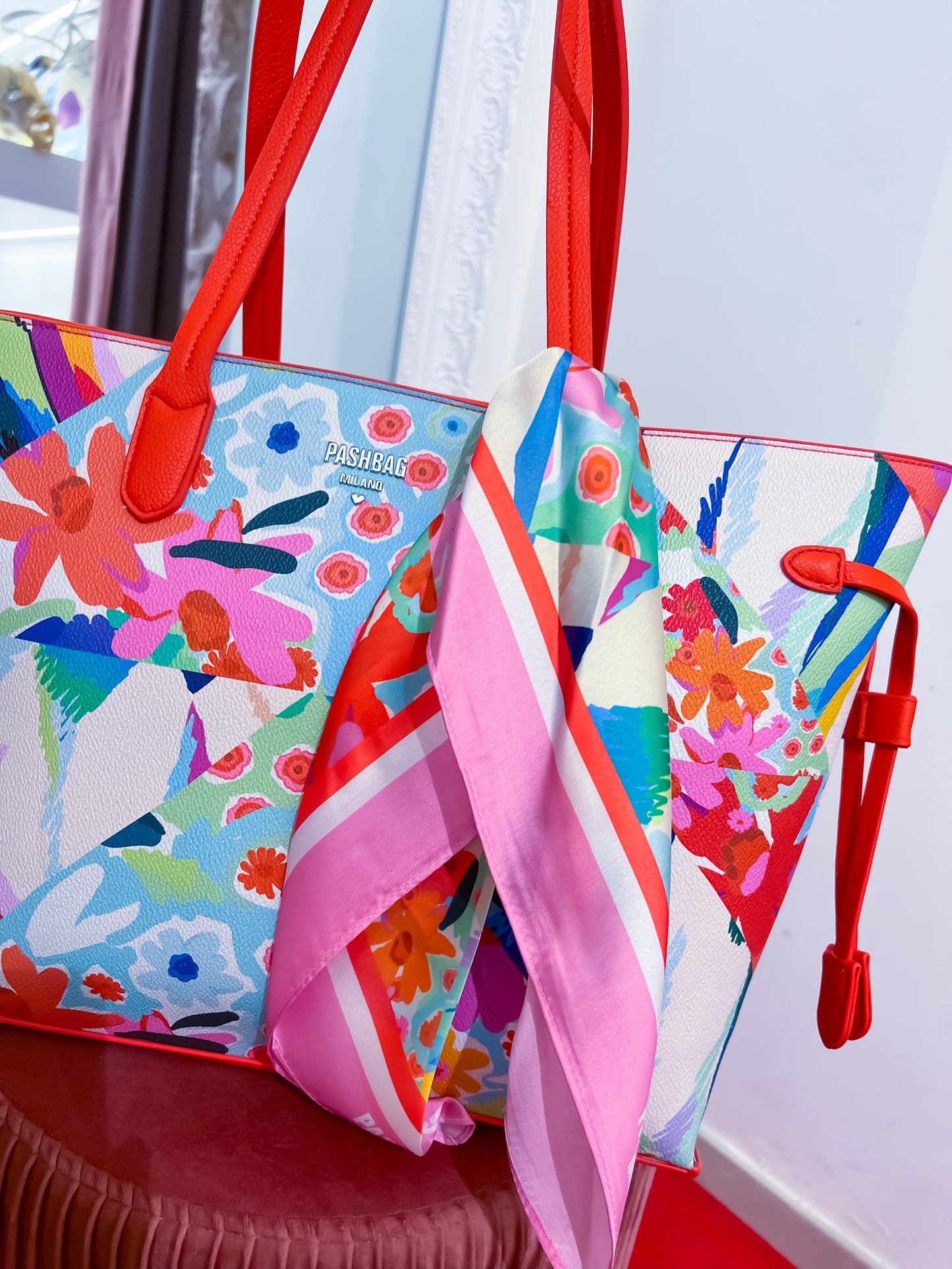 Shopping + Foulard Pash Bag