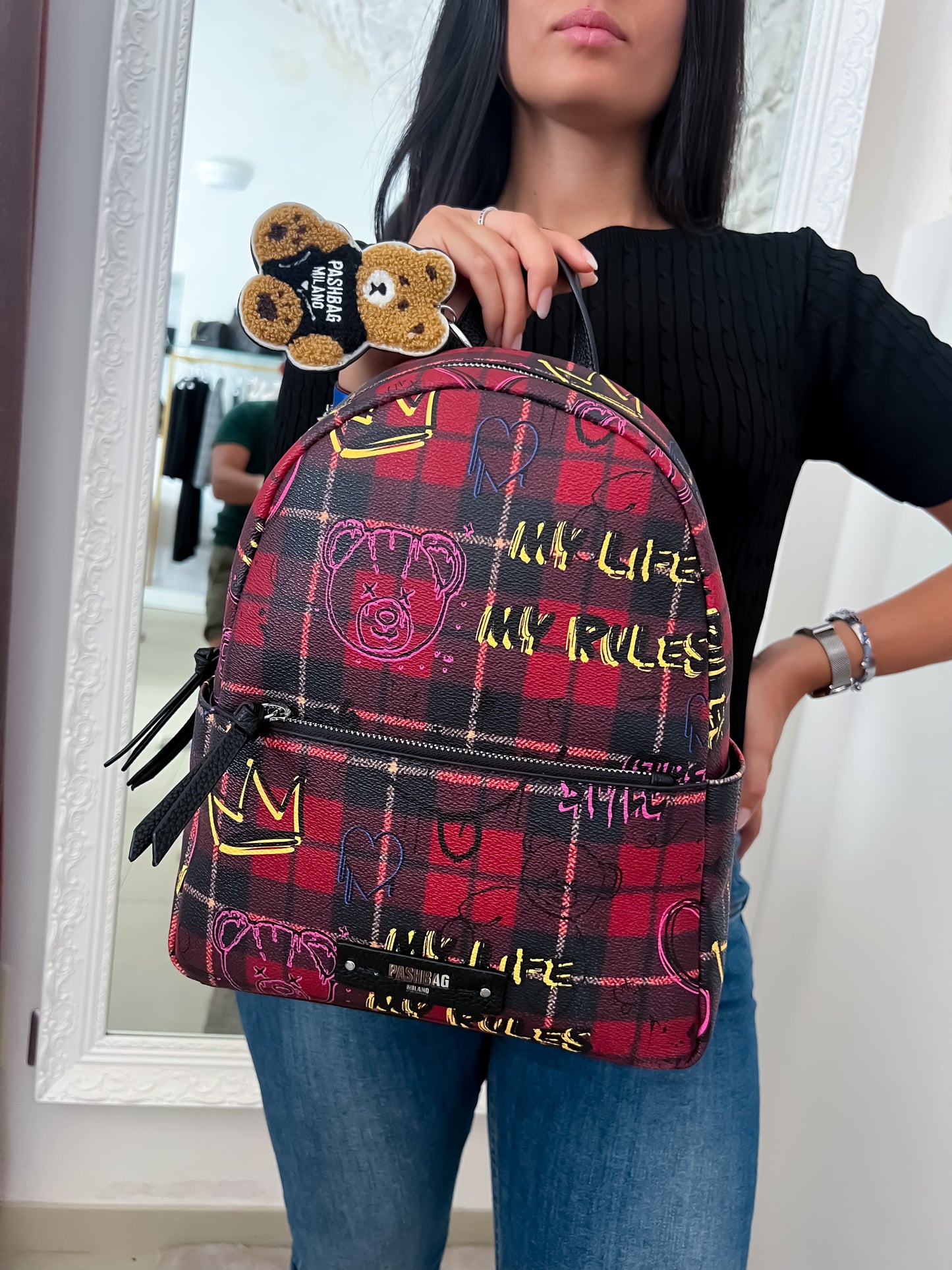 Zaino patchwork
