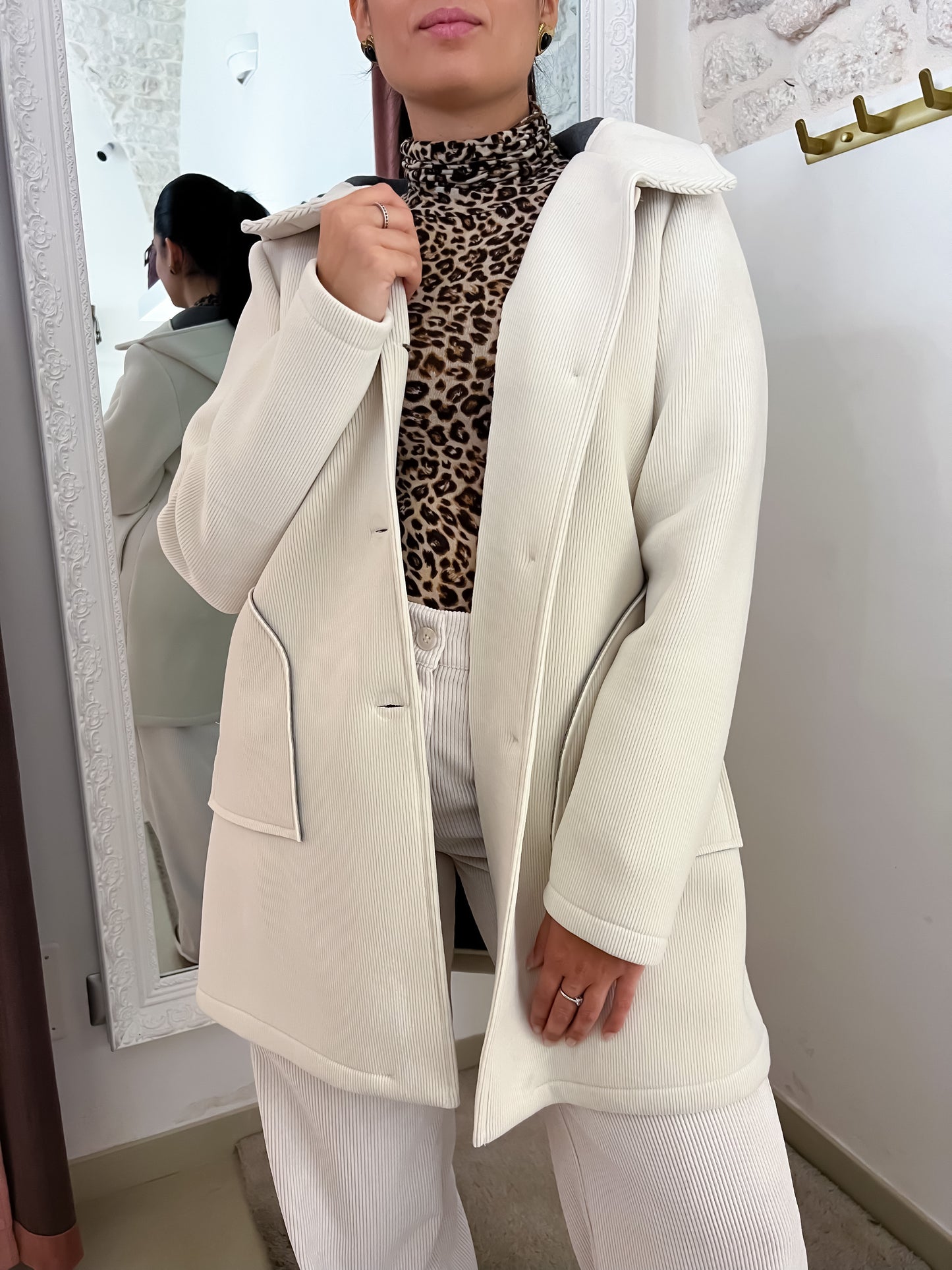 Cappotto velluto