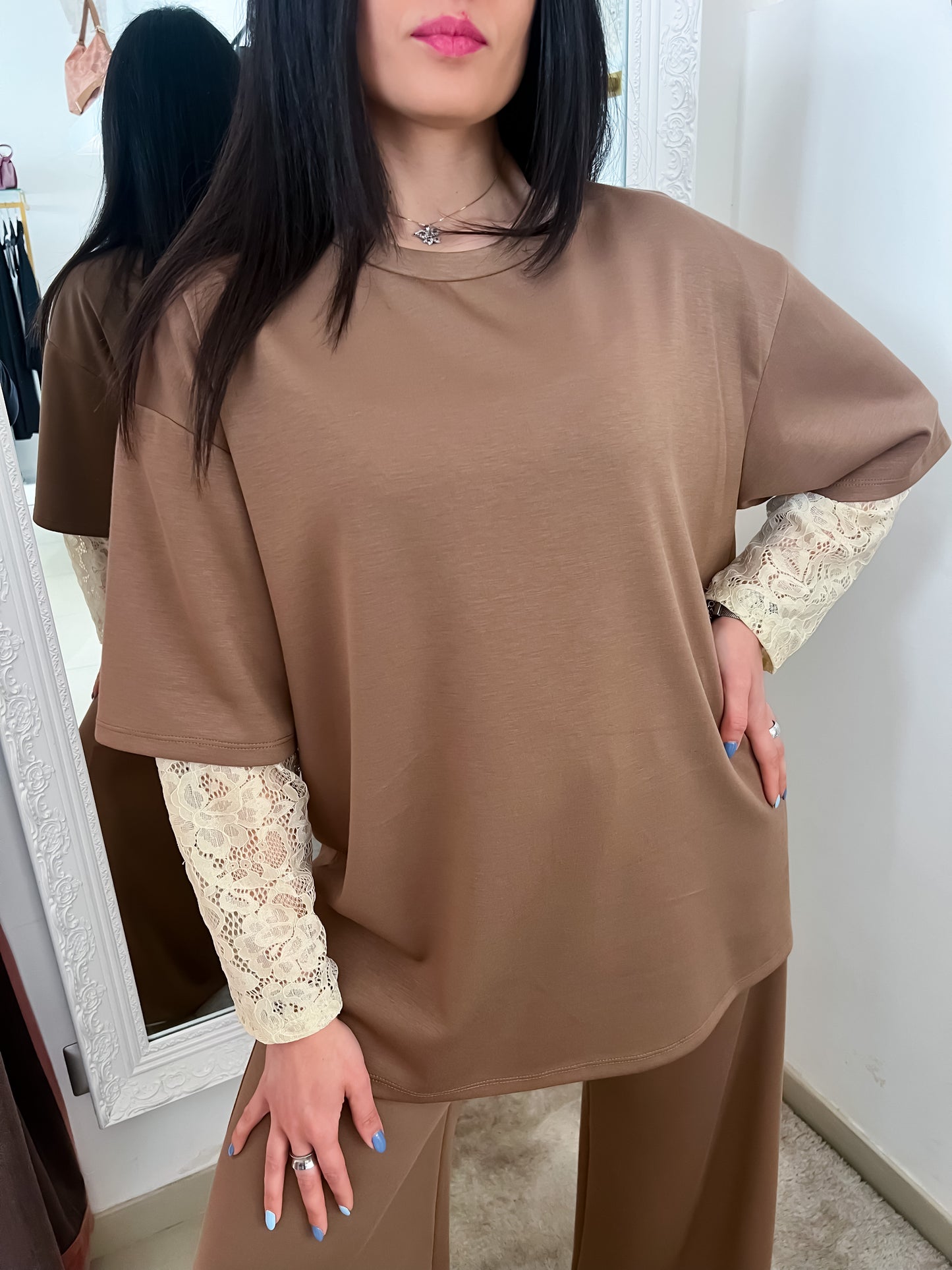 Maglia ricamo
