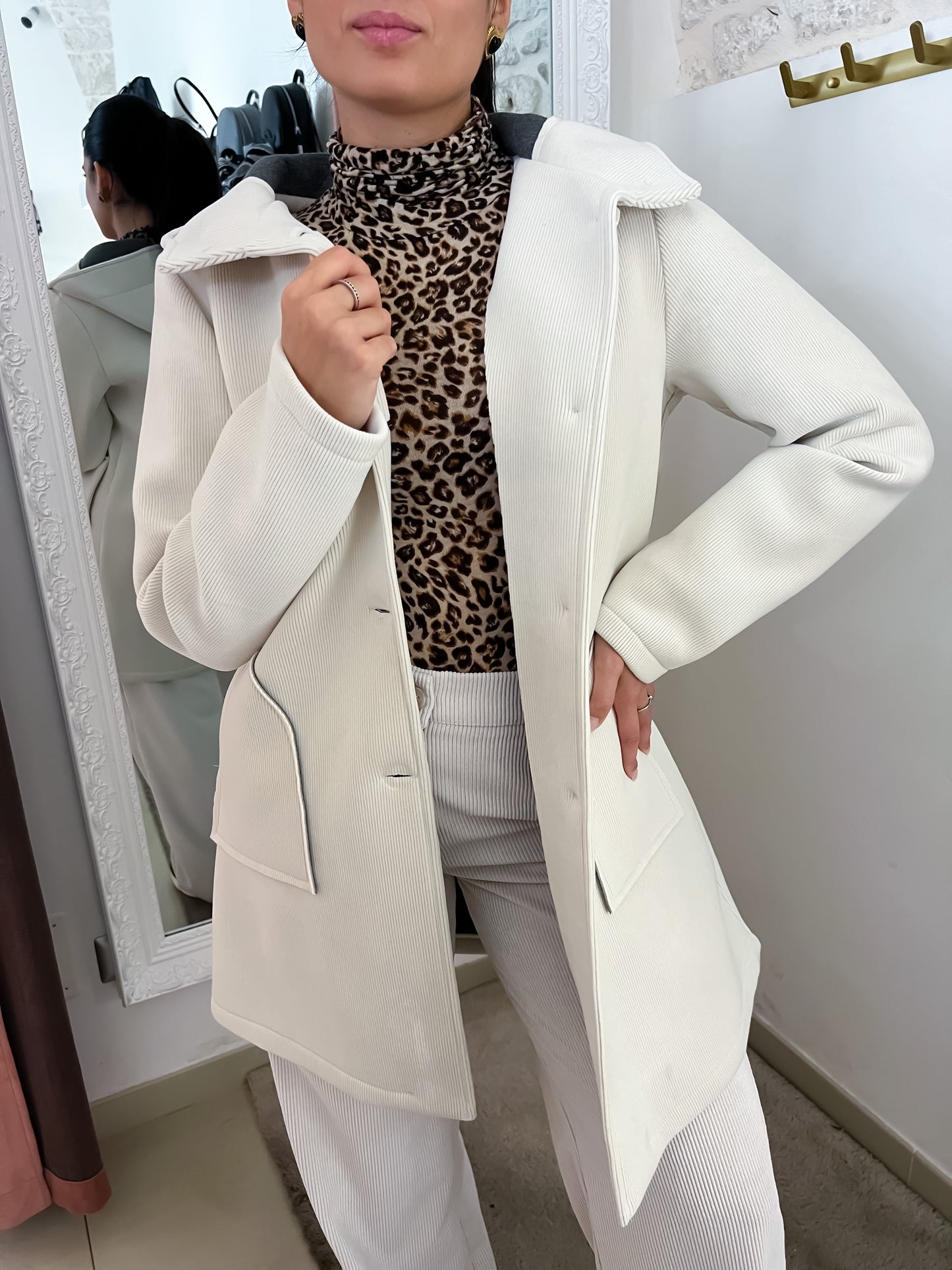 Cappotto velluto