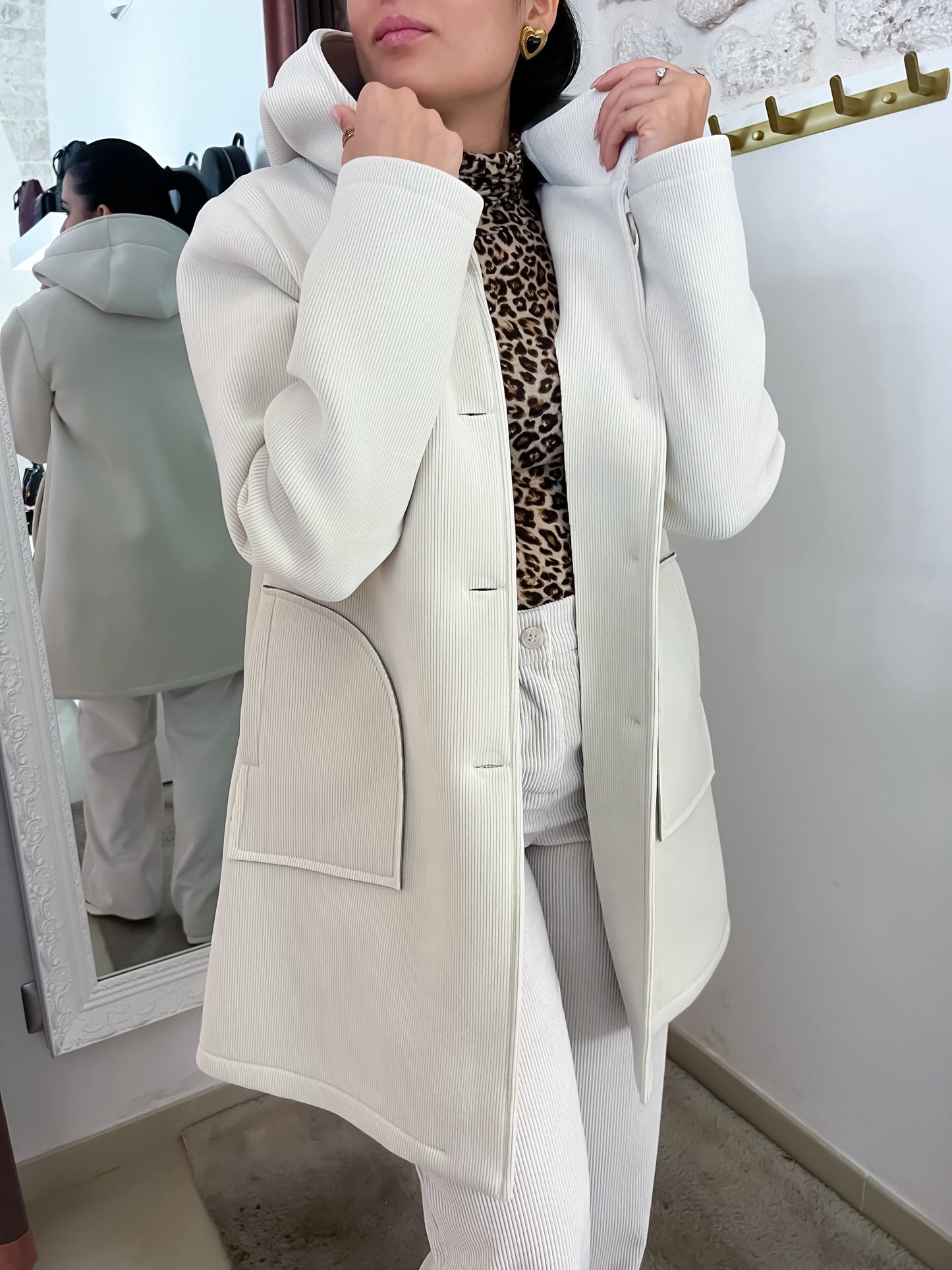 Cappotto velluto