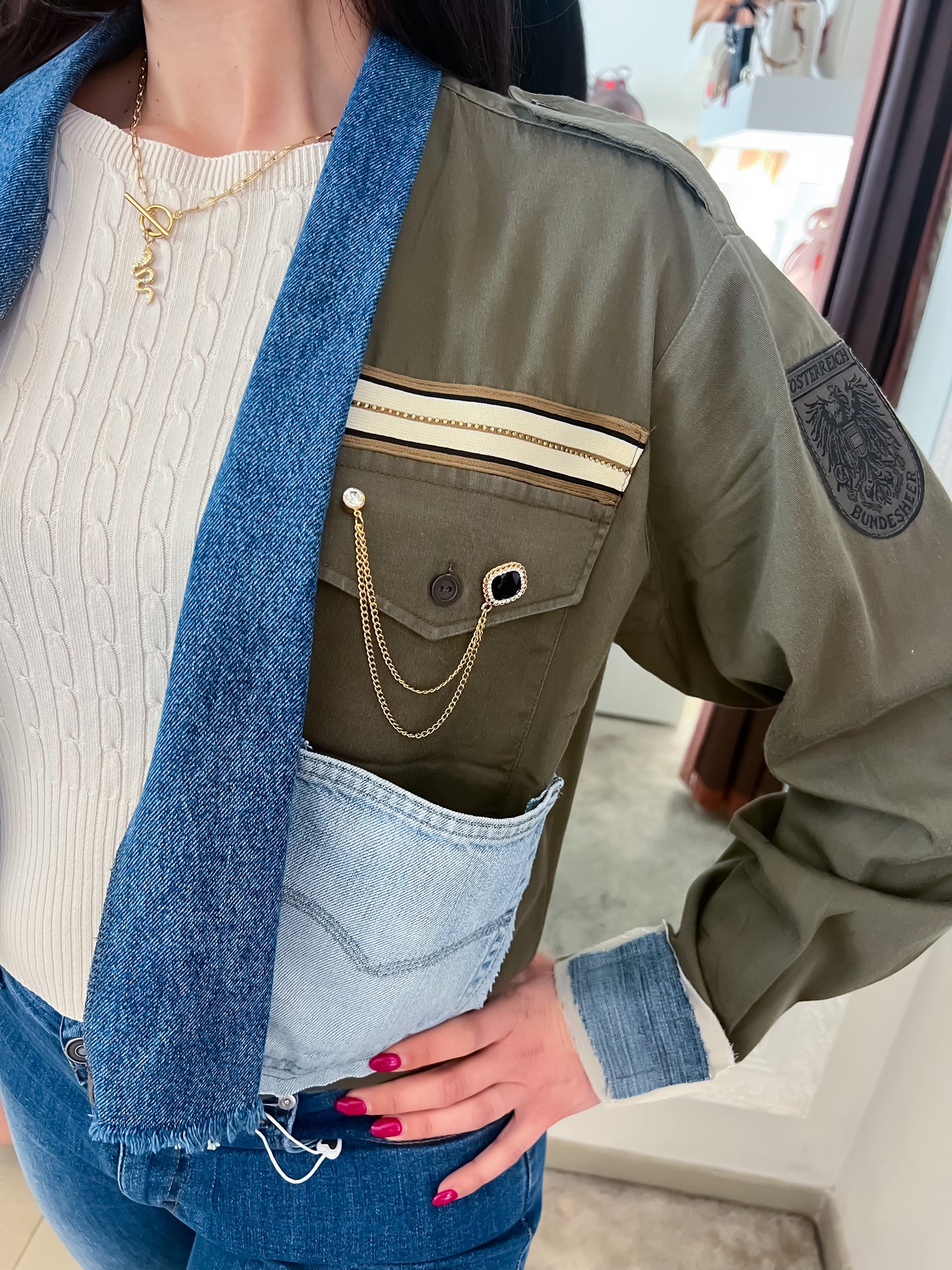 Giacca Vintage Denim