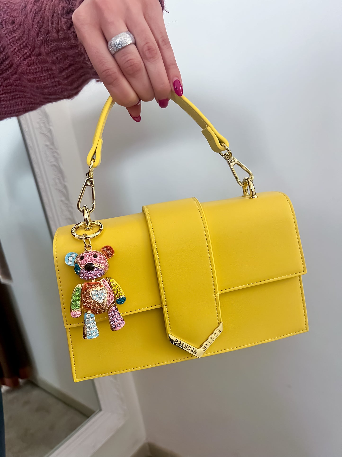 Tracollina Teddy Pash Bag