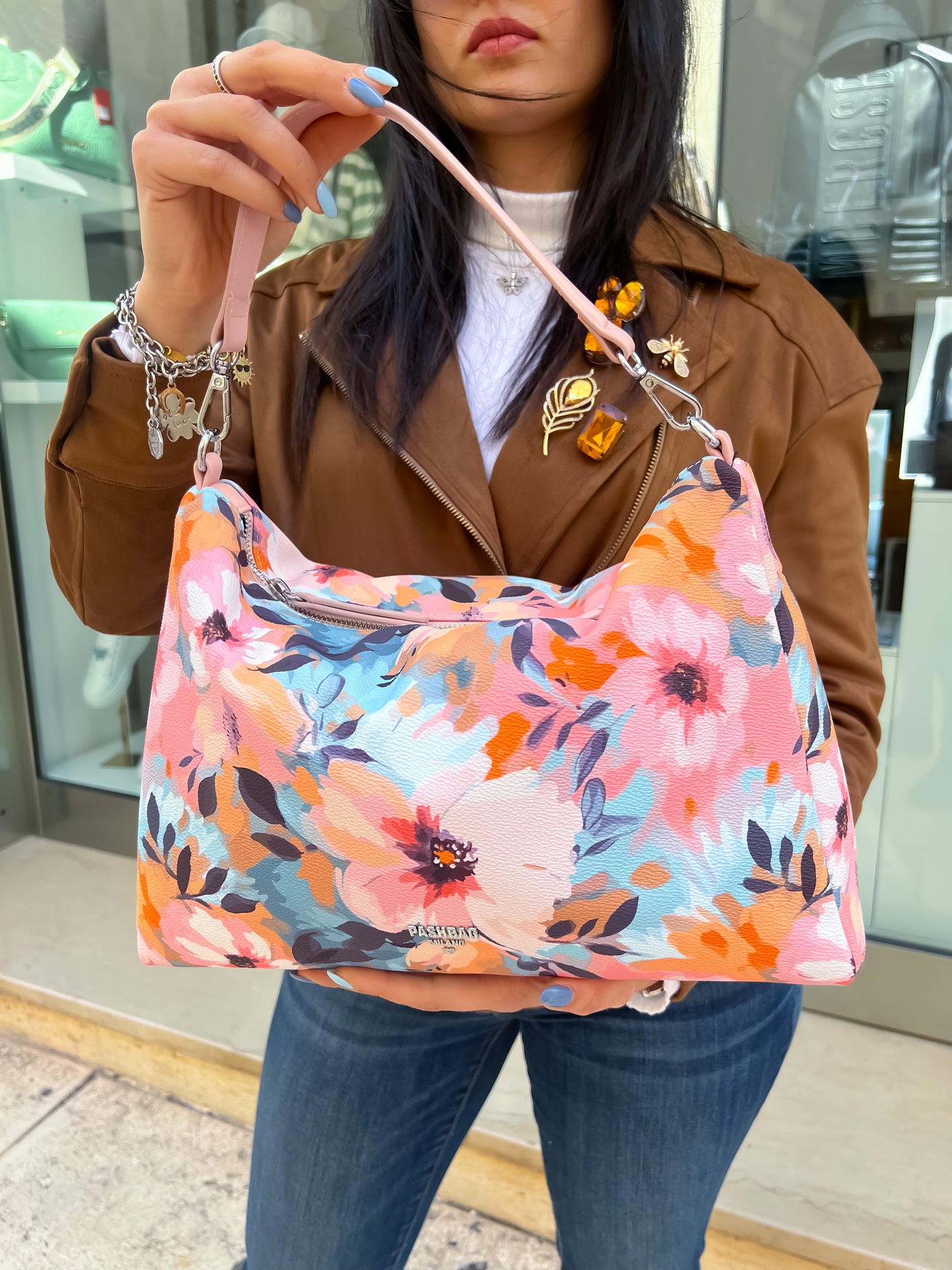 Bandoliera fiori Pash Bag