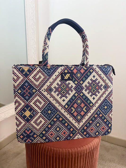 Borsa tessuto fantasia