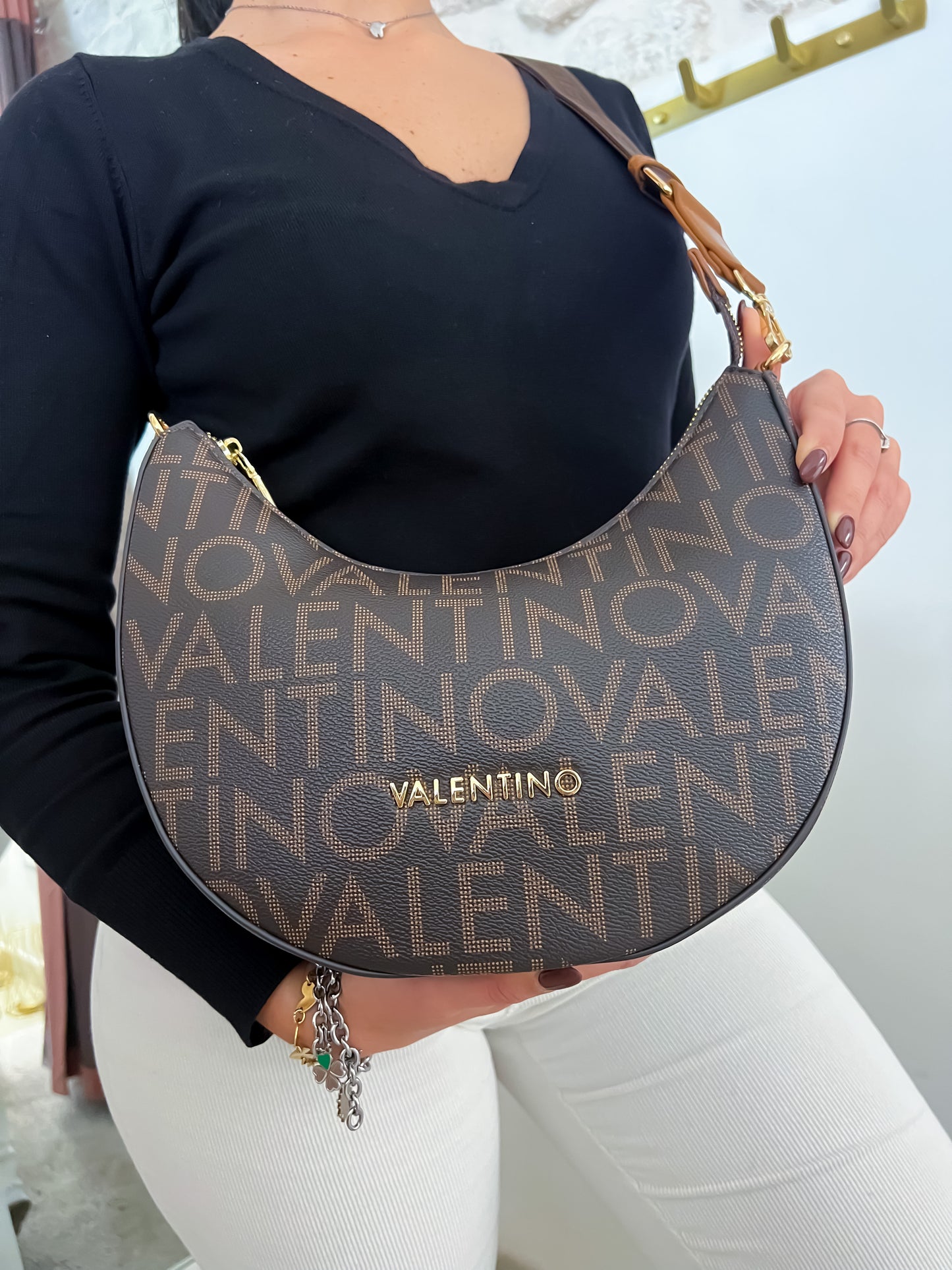 Bandoliera logo VALENTINO
