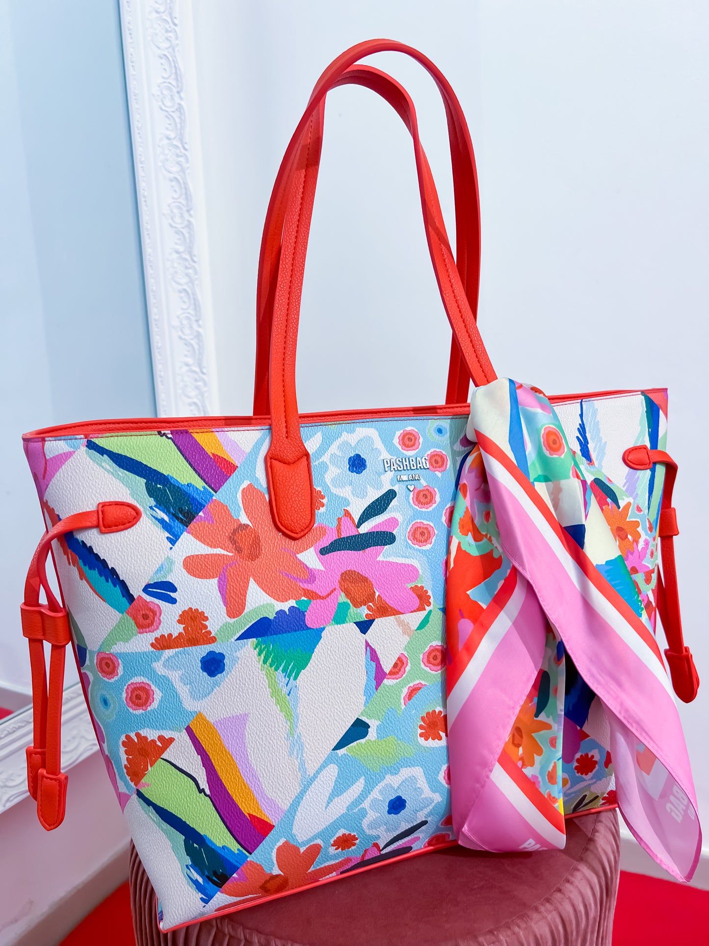 Shopping + Foulard Pash Bag