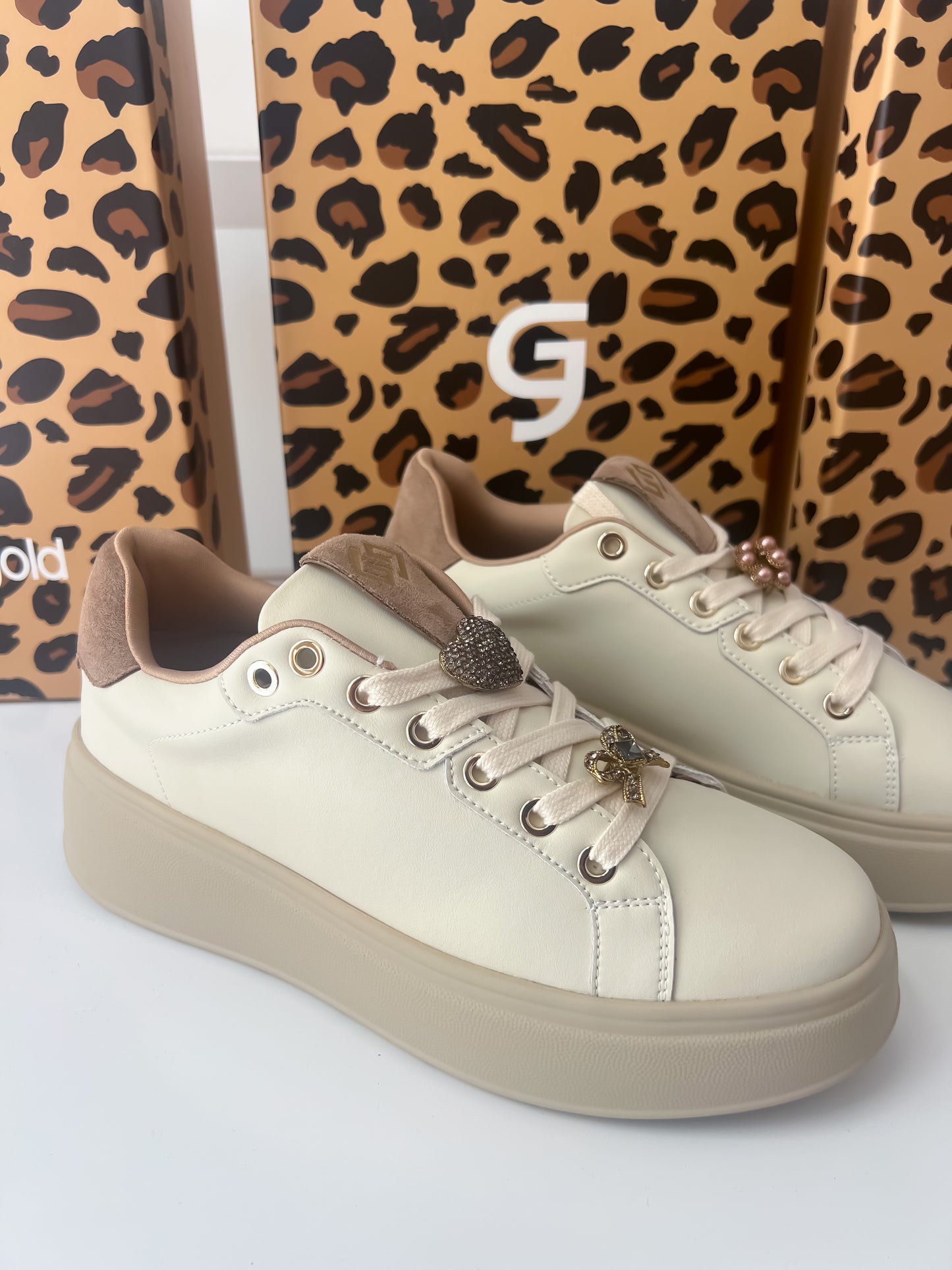 Sneakers Charm cuore