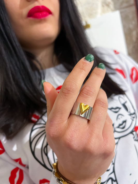 Anello cuore