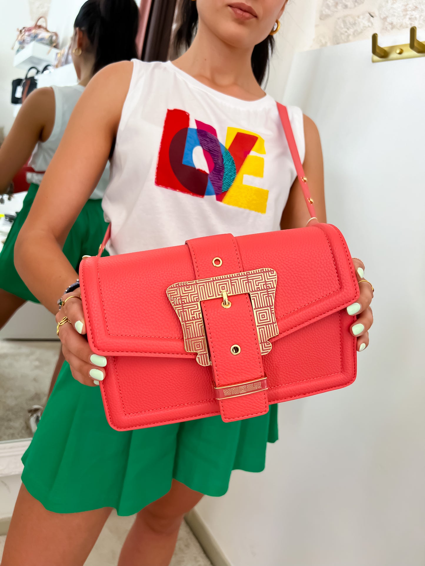 Borsa con pattina Ynot?