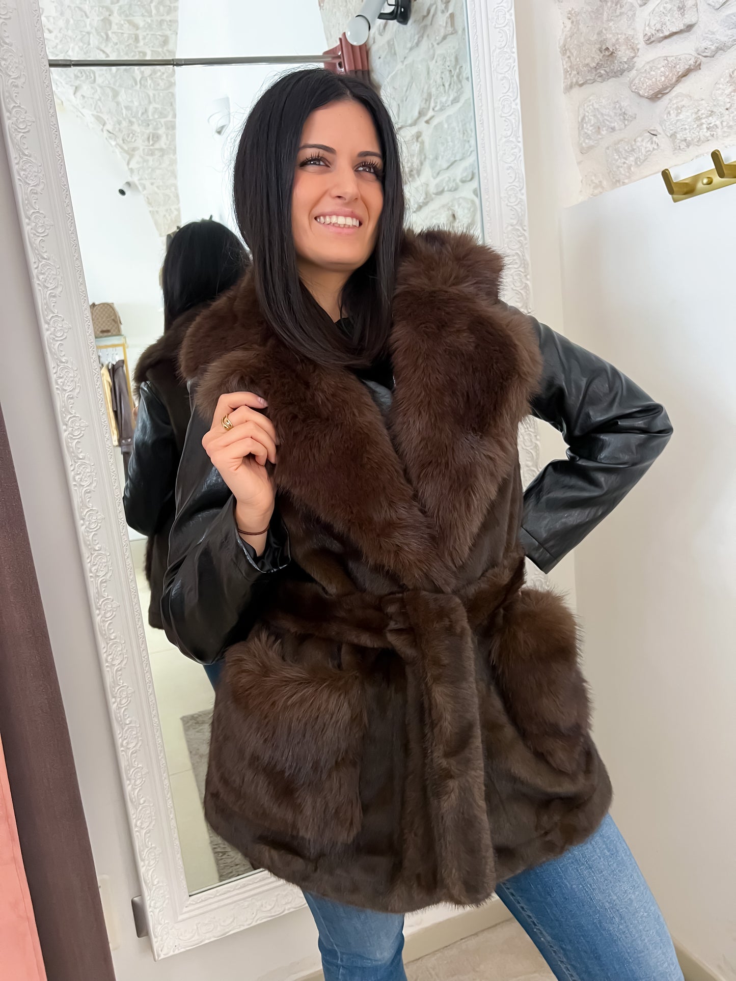 Gilet pelliccia