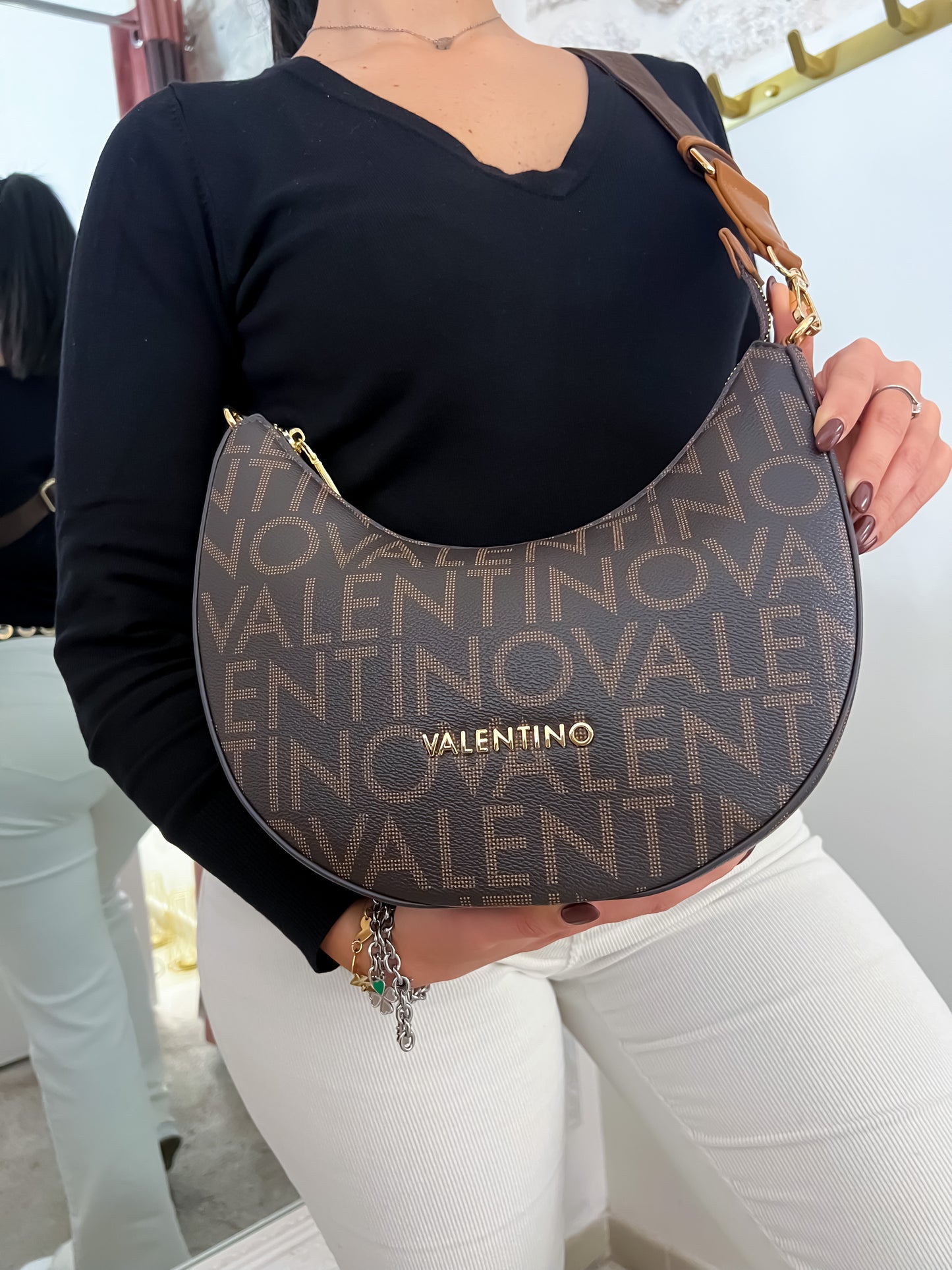 Bandoliera logo VALENTINO