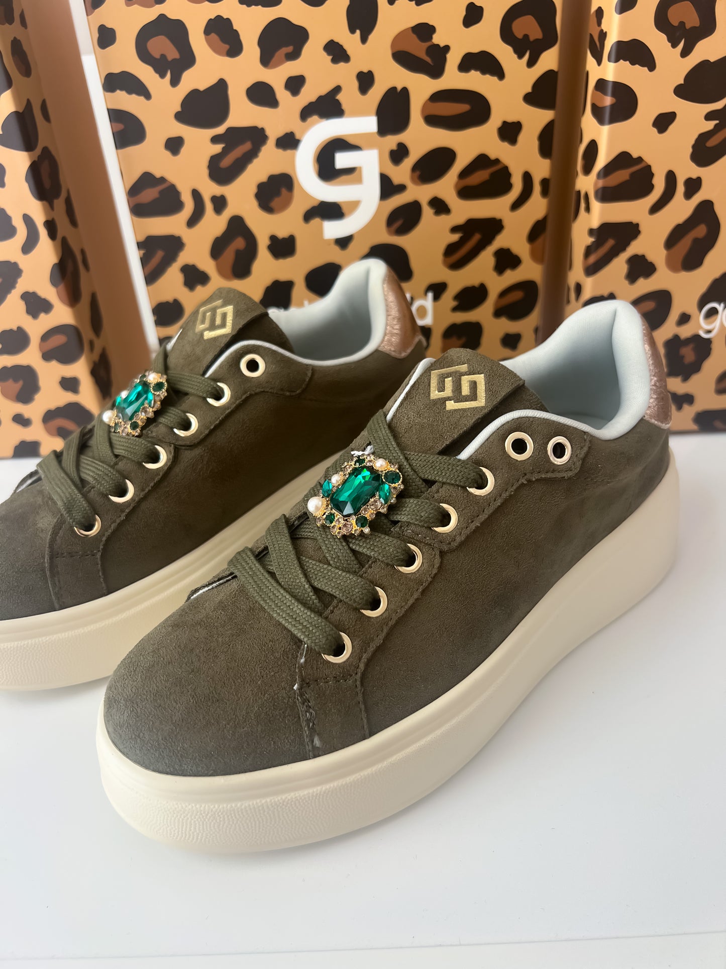 Sneakers camoscio
