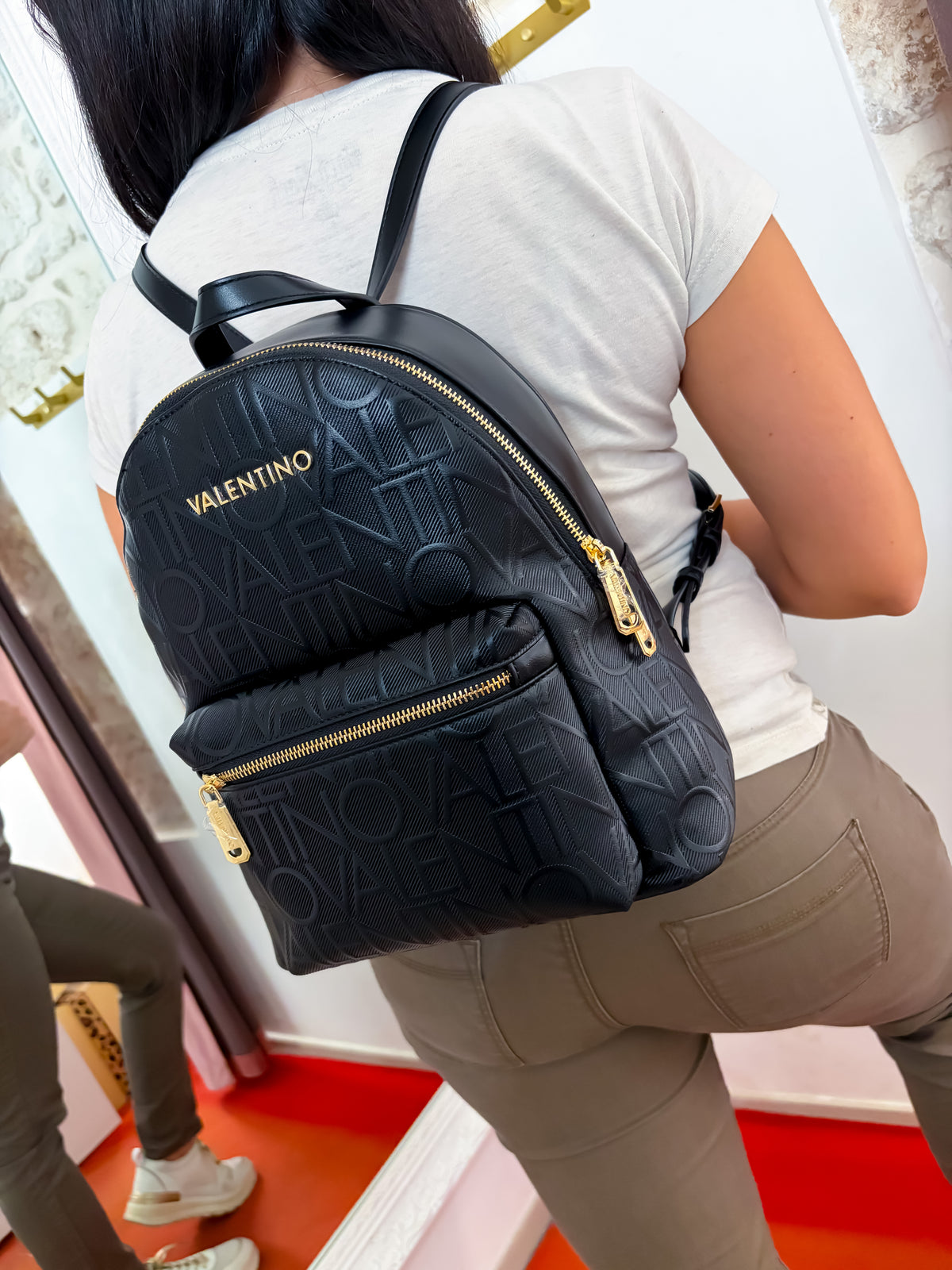 Zaino logo VALENTINO