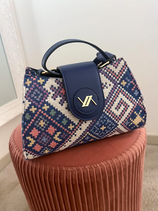 Borsa tessuto fantasia