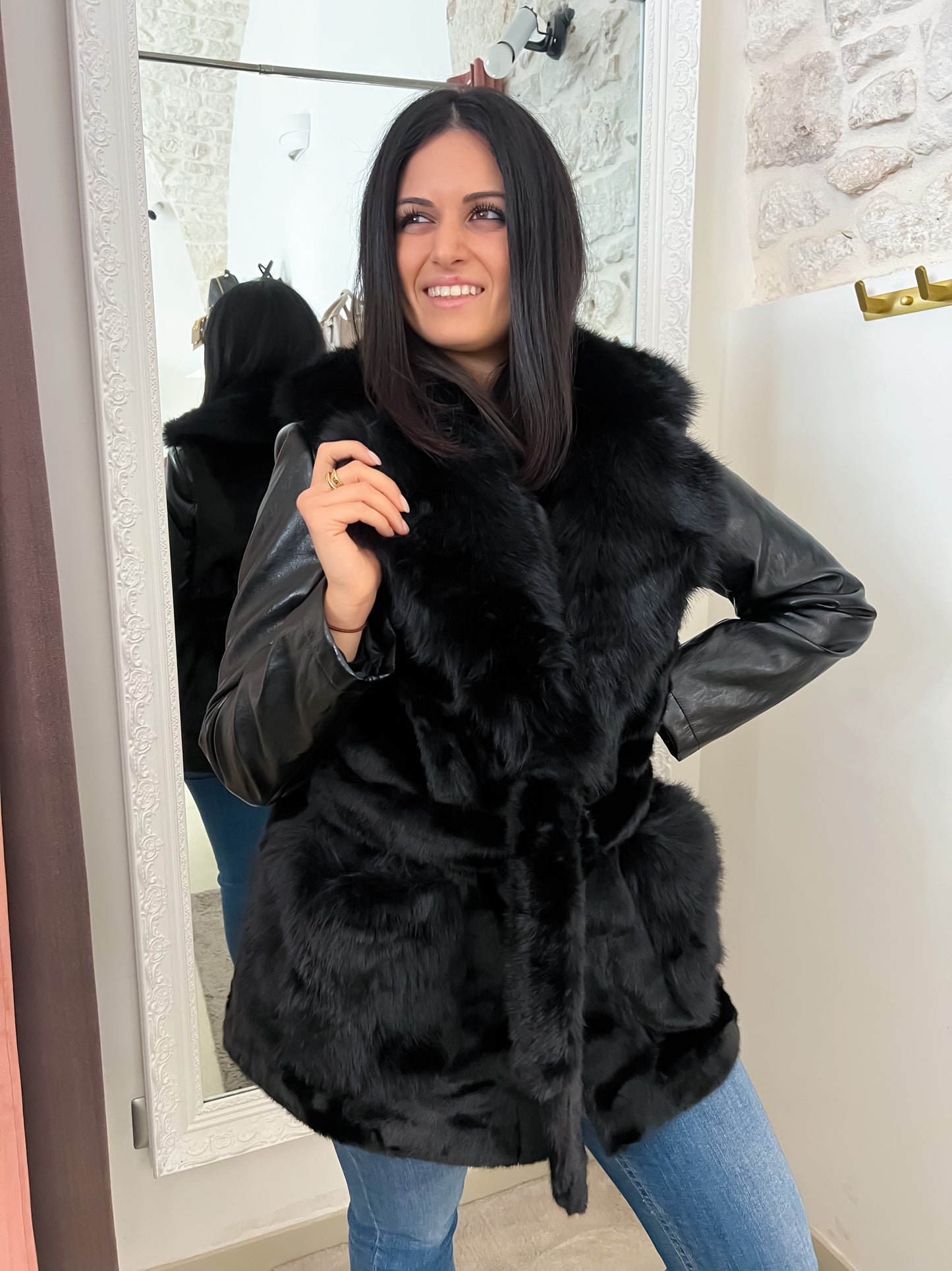 Gilet pelliccia