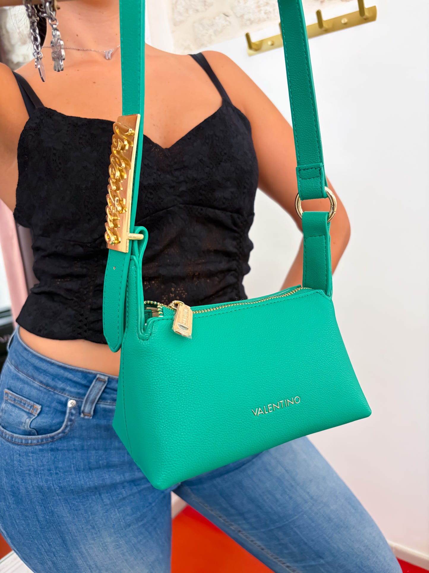 Borsetta logo VALENTINO