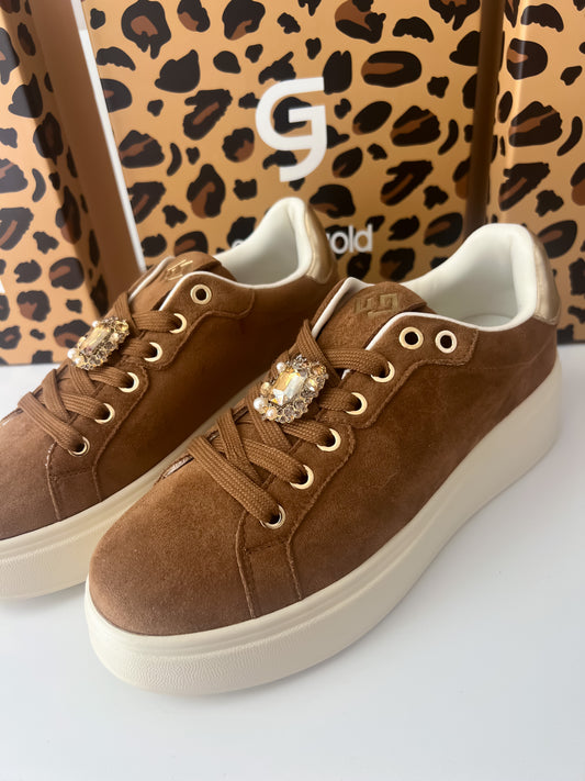 Sneakers camoscio