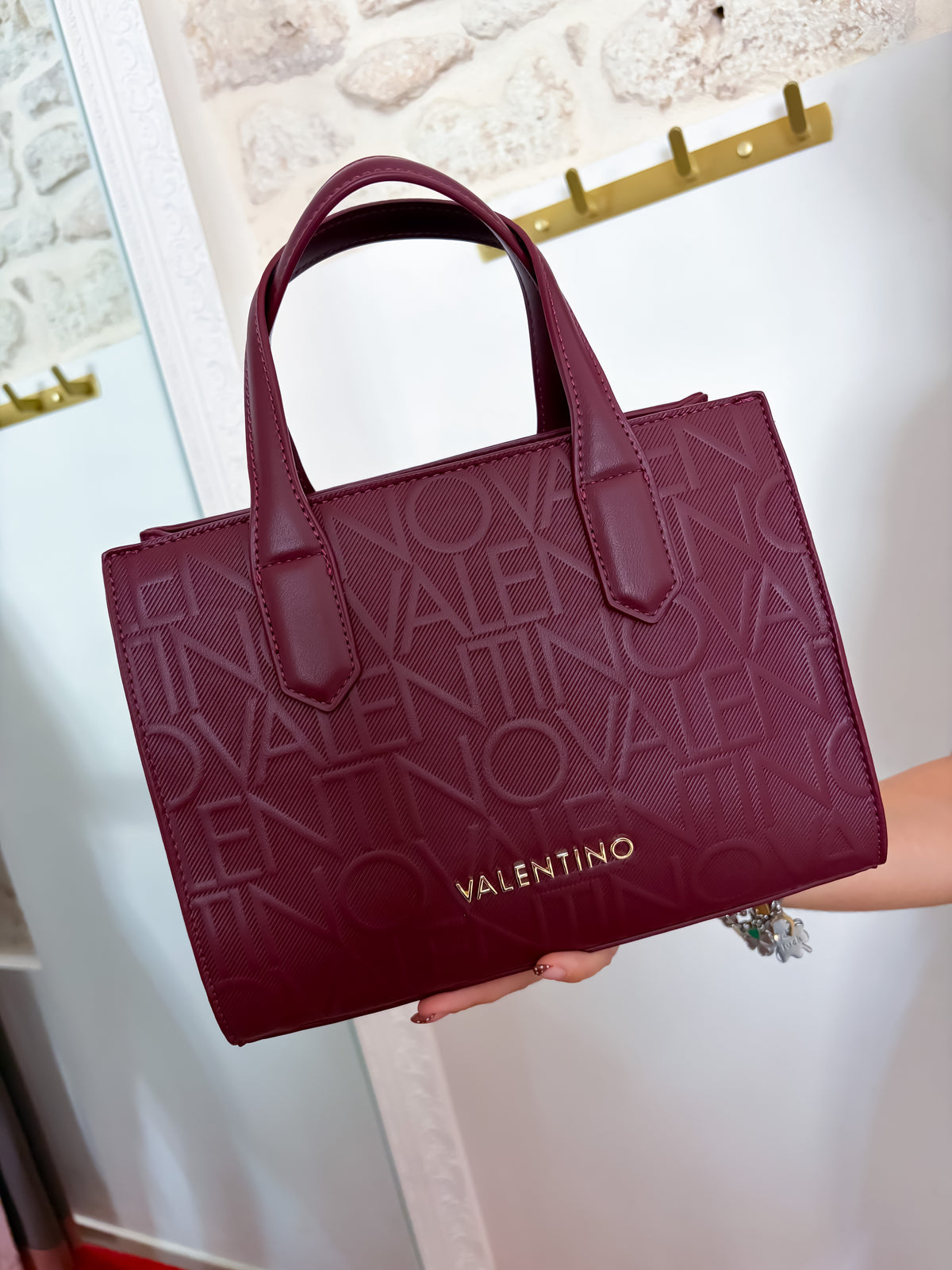 Bauletto logo VALENTINO