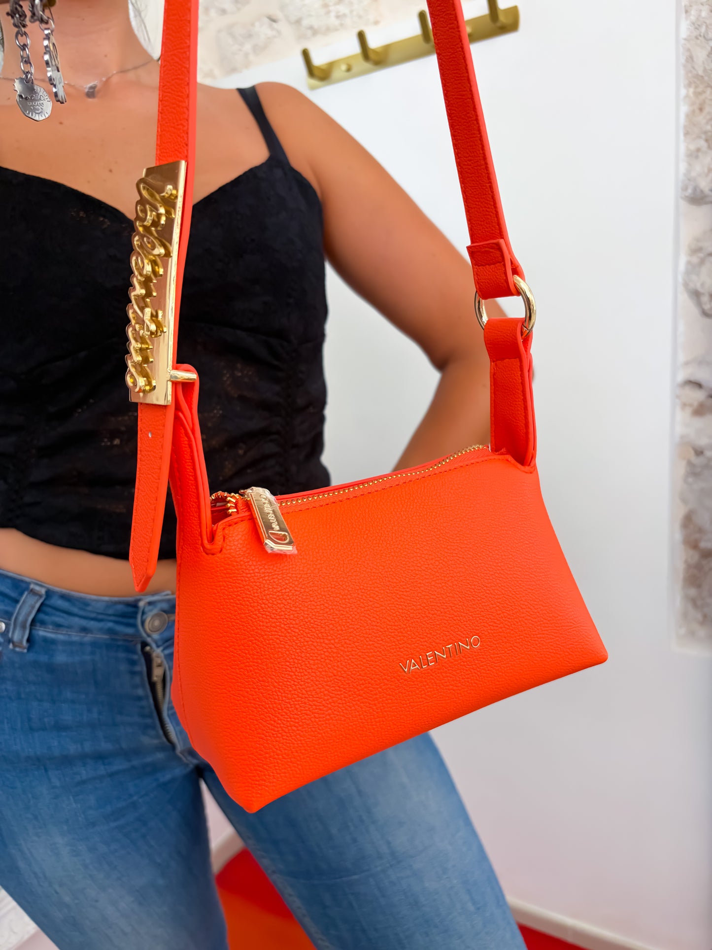 Borsetta logo VALENTINO