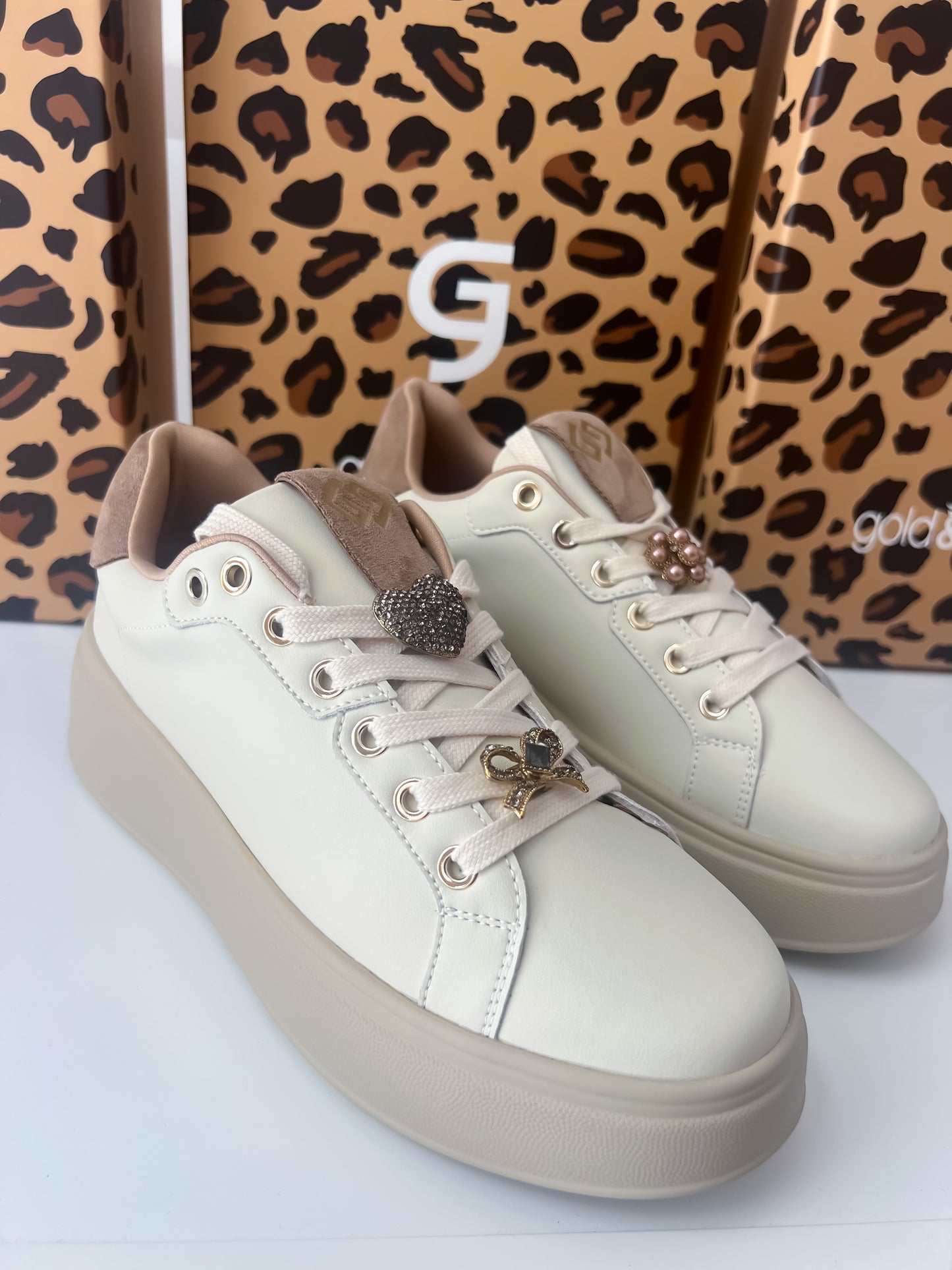 Sneakers Charm cuore