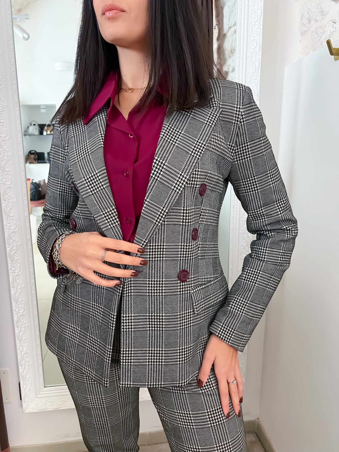 Giacca pied de poule