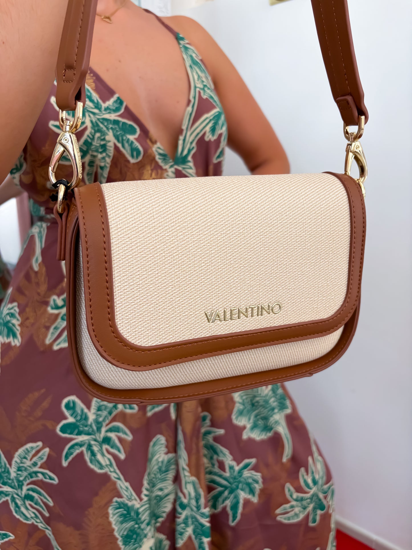 Borsetta canvas VALENTINO