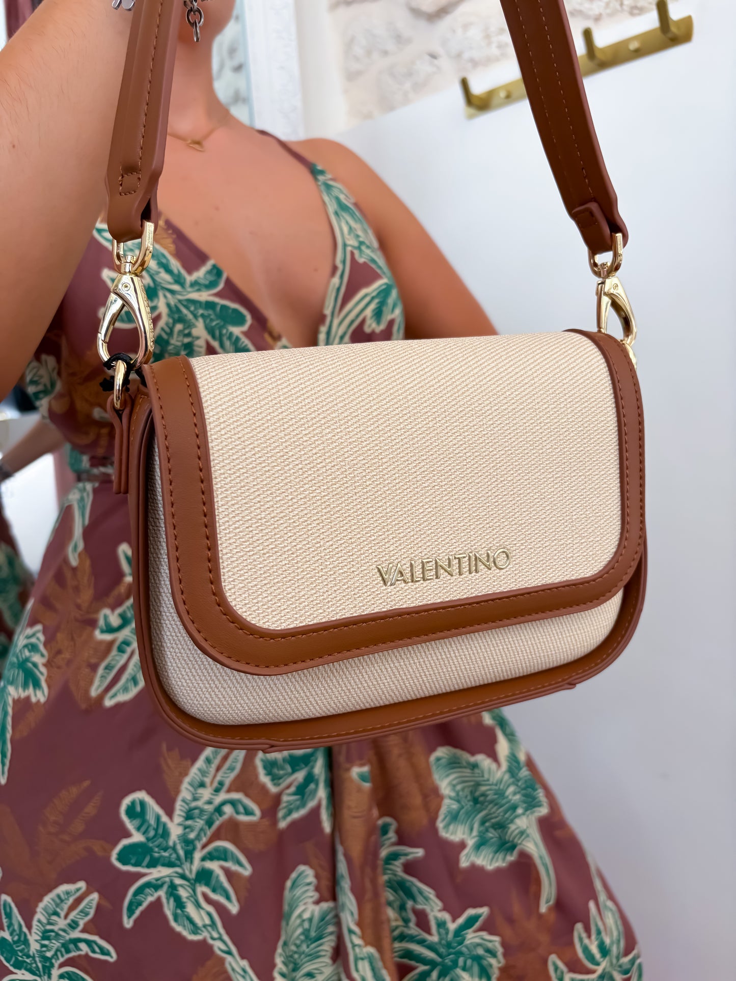 Borsetta canvas VALENTINO