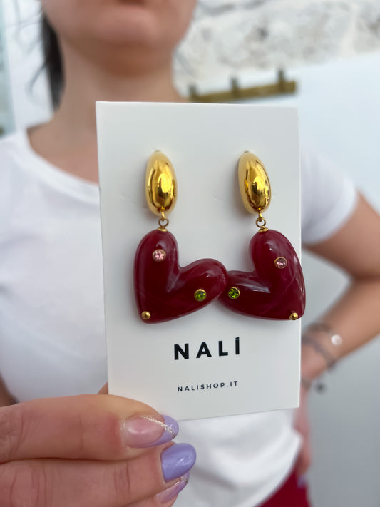 Orecchini cuore