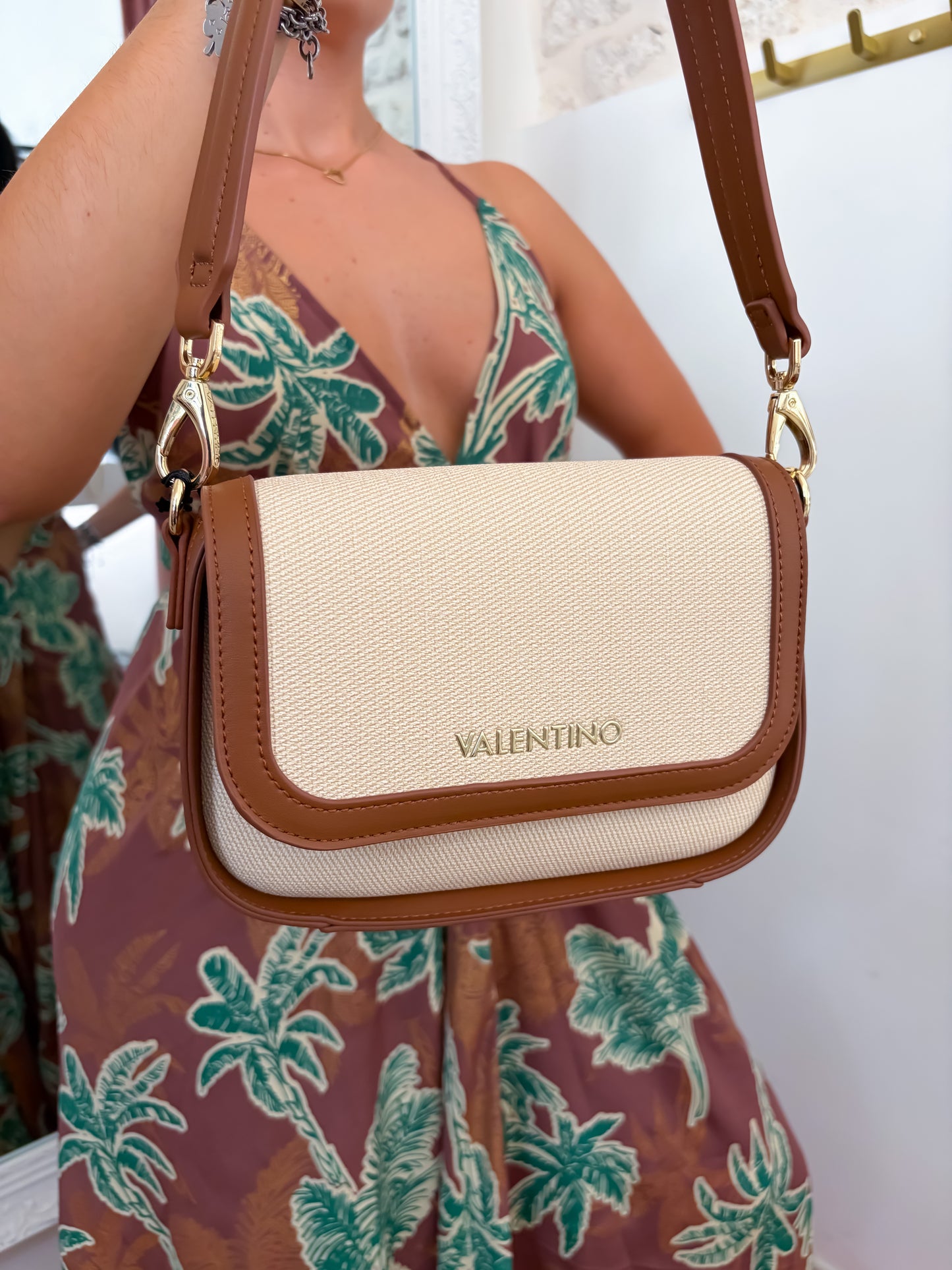 Borsetta canvas VALENTINO